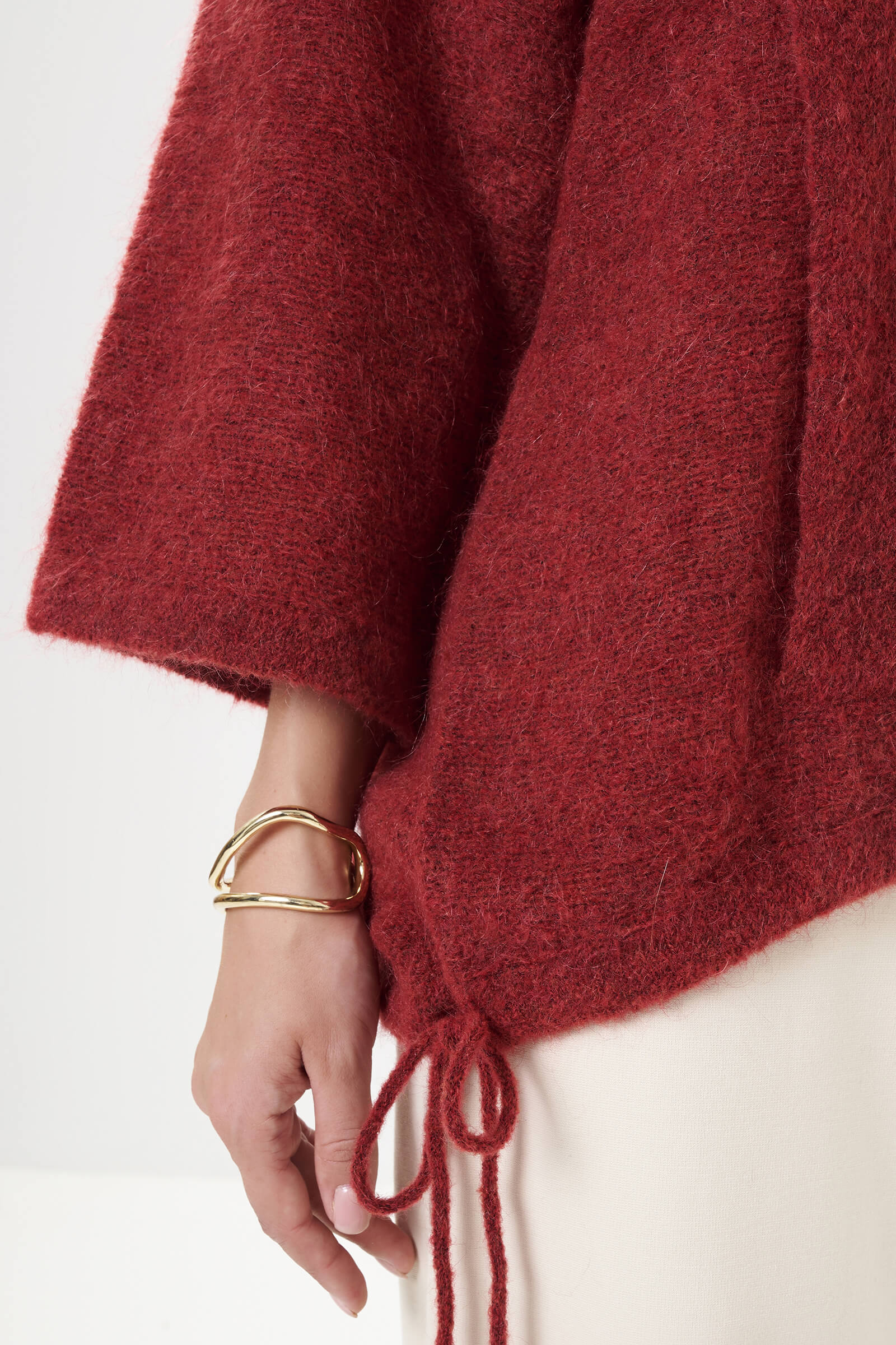 Джемпер из шерсти и мохера Бренд Sarah Pacini