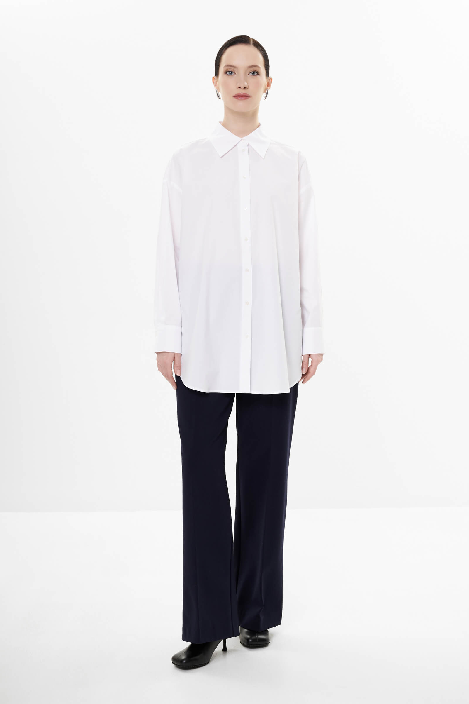 Хлопковая рубашка Бренд Diana Gallesi