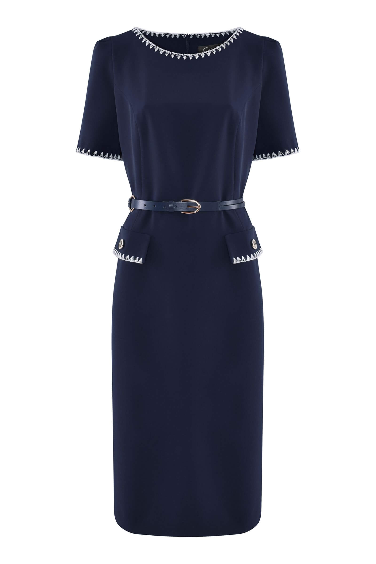 Платье с ремнем Бренд Caterina Leman