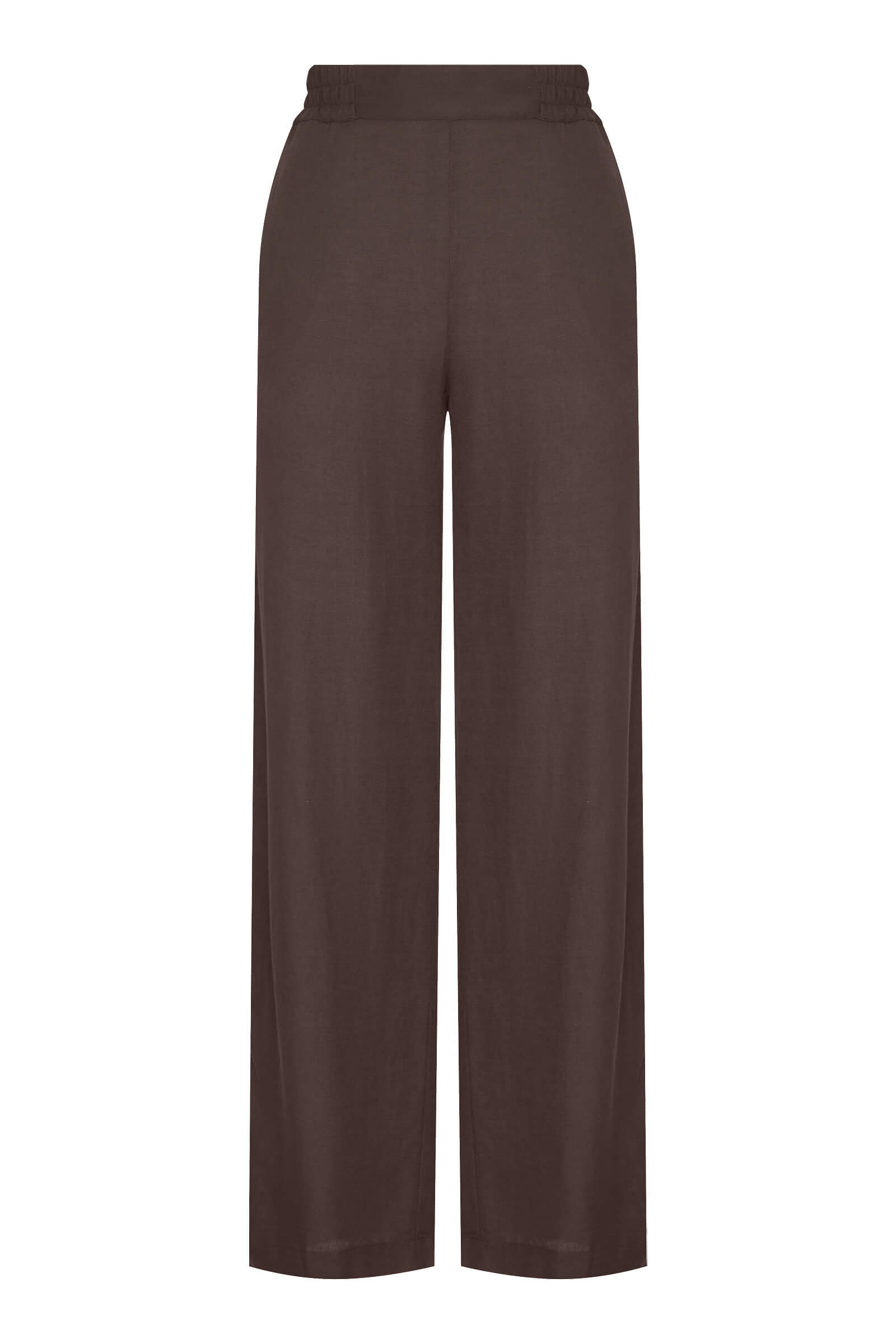 Брюки на резинке из льна Бренд Diana Gallesi