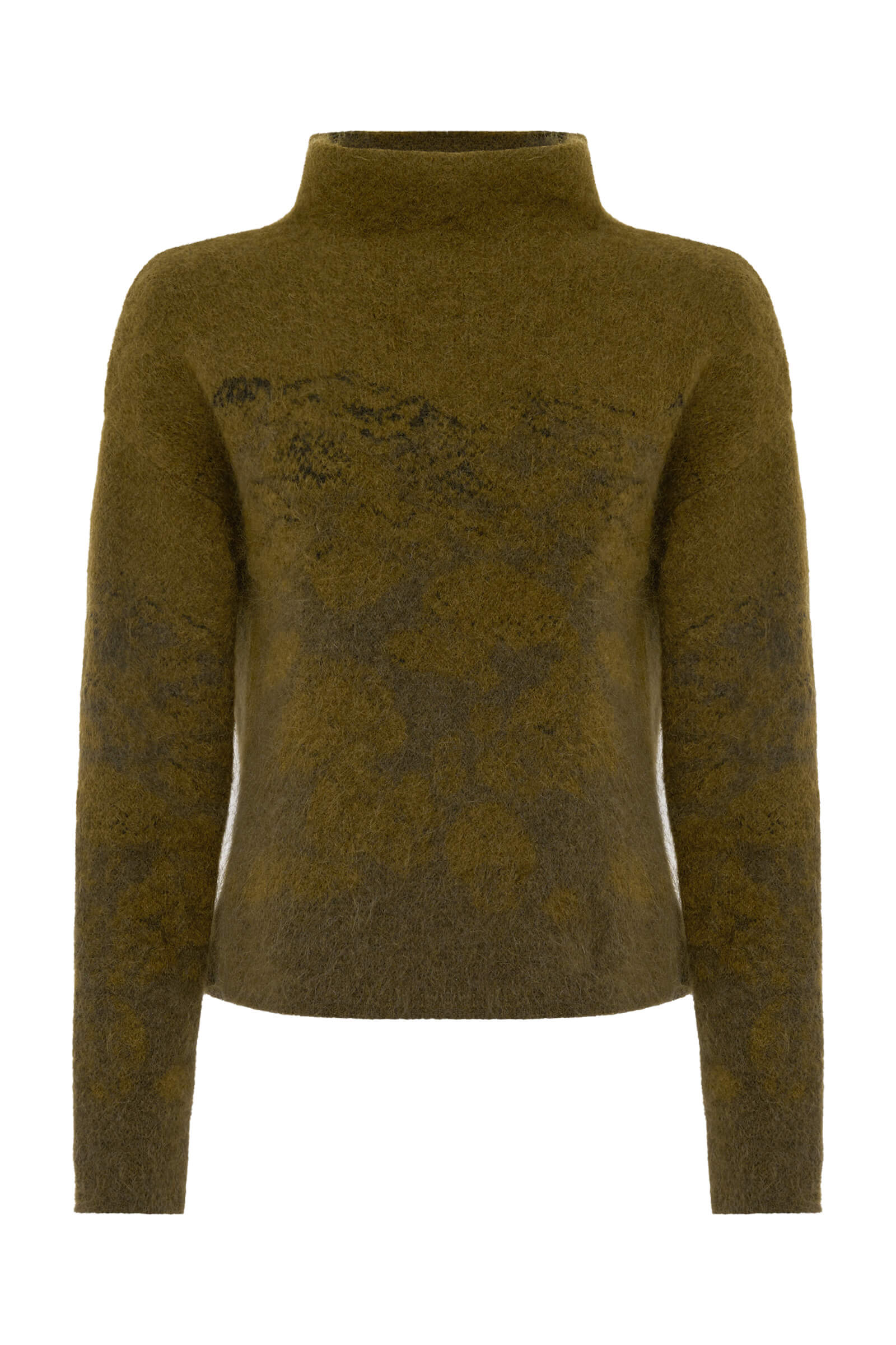 Свитер с воротником-воронкой Бренд Sarah Pacini