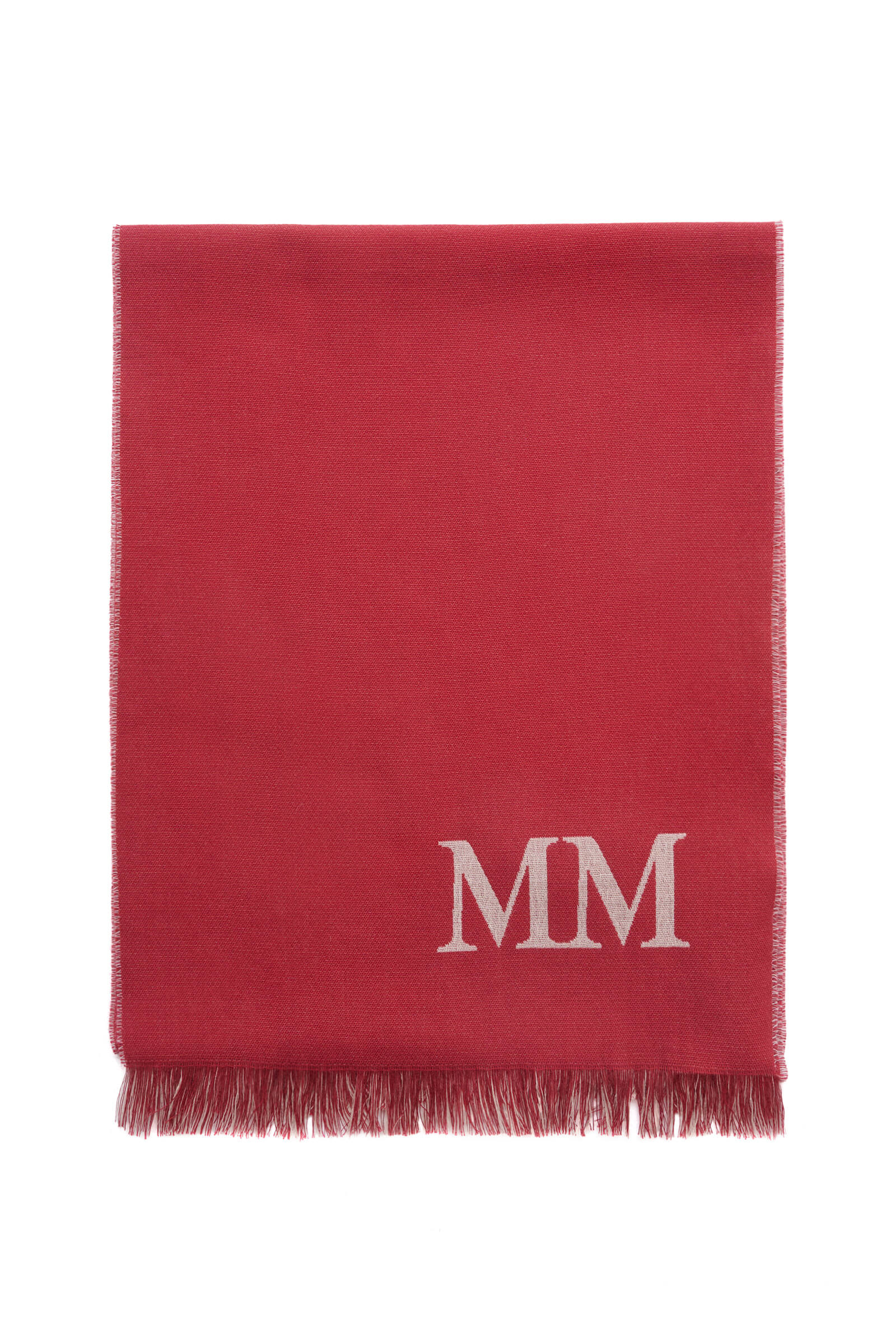 Палантин из хлопка и шерсти Бренд MM