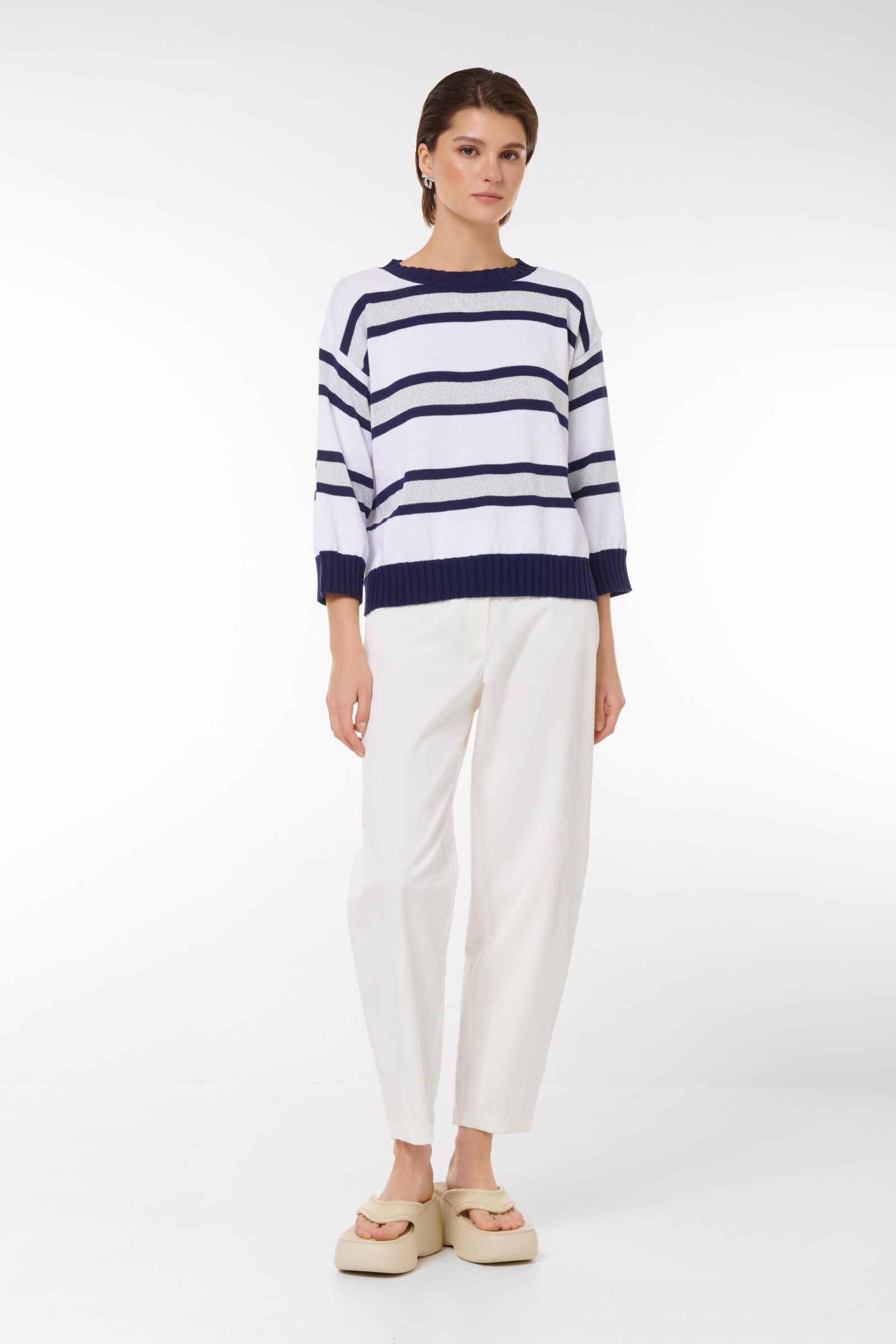 Джемпер с люрексом Бренд Caterina Leman