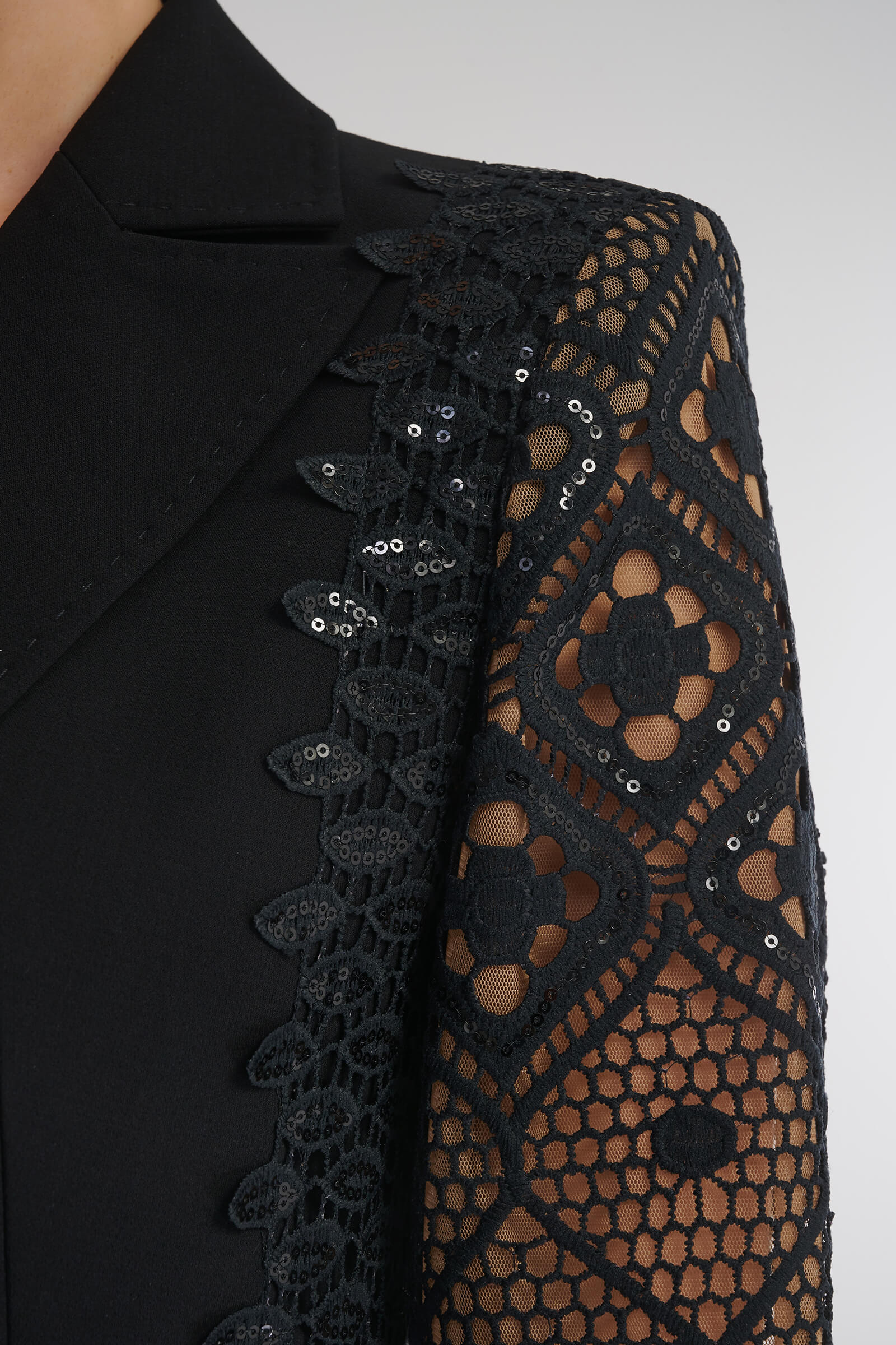 Жакет с акцентными рукавами Бренд Caterina Leman