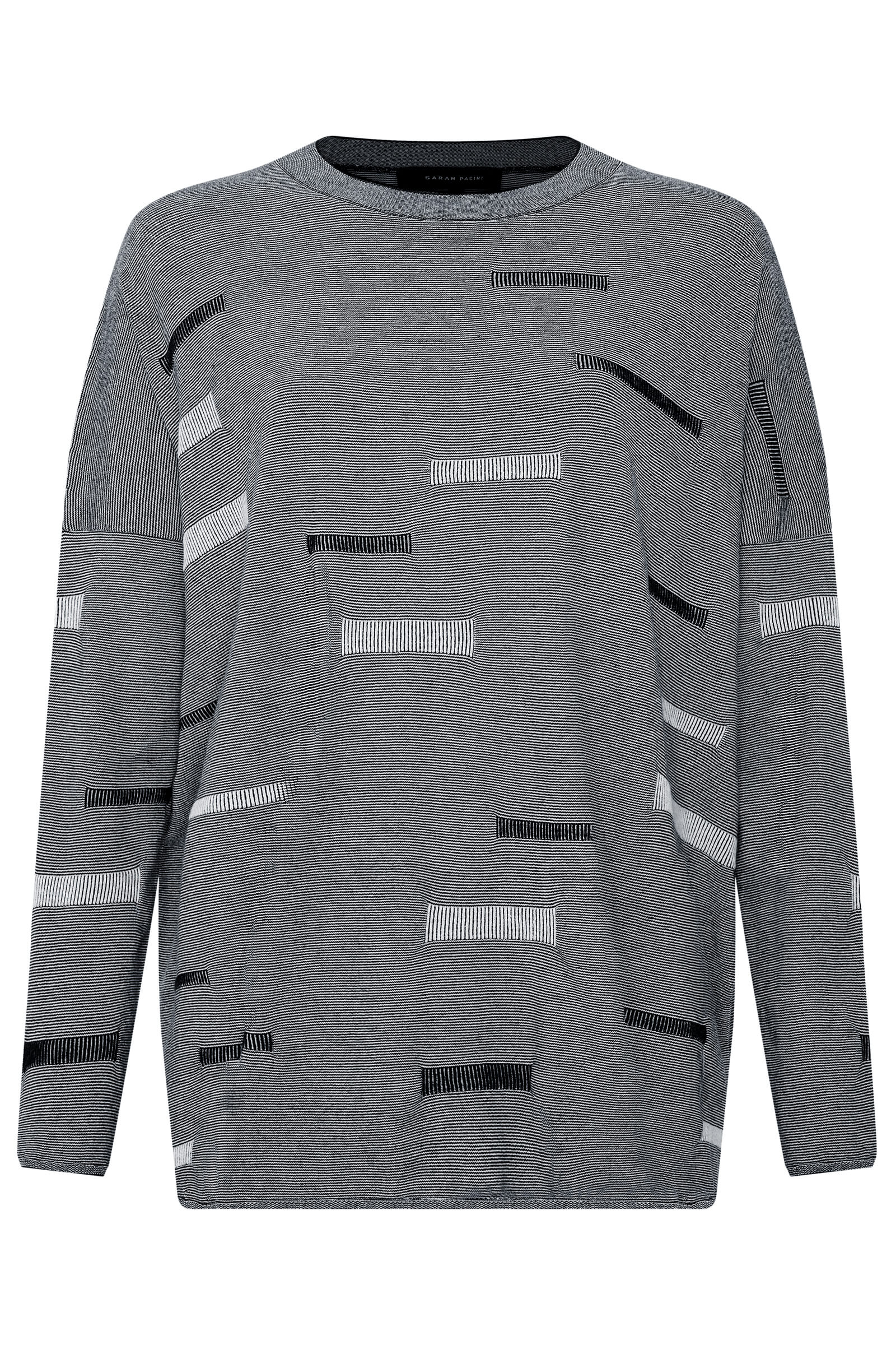 Джемпер свободного кроя Бренд Sarah Pacini