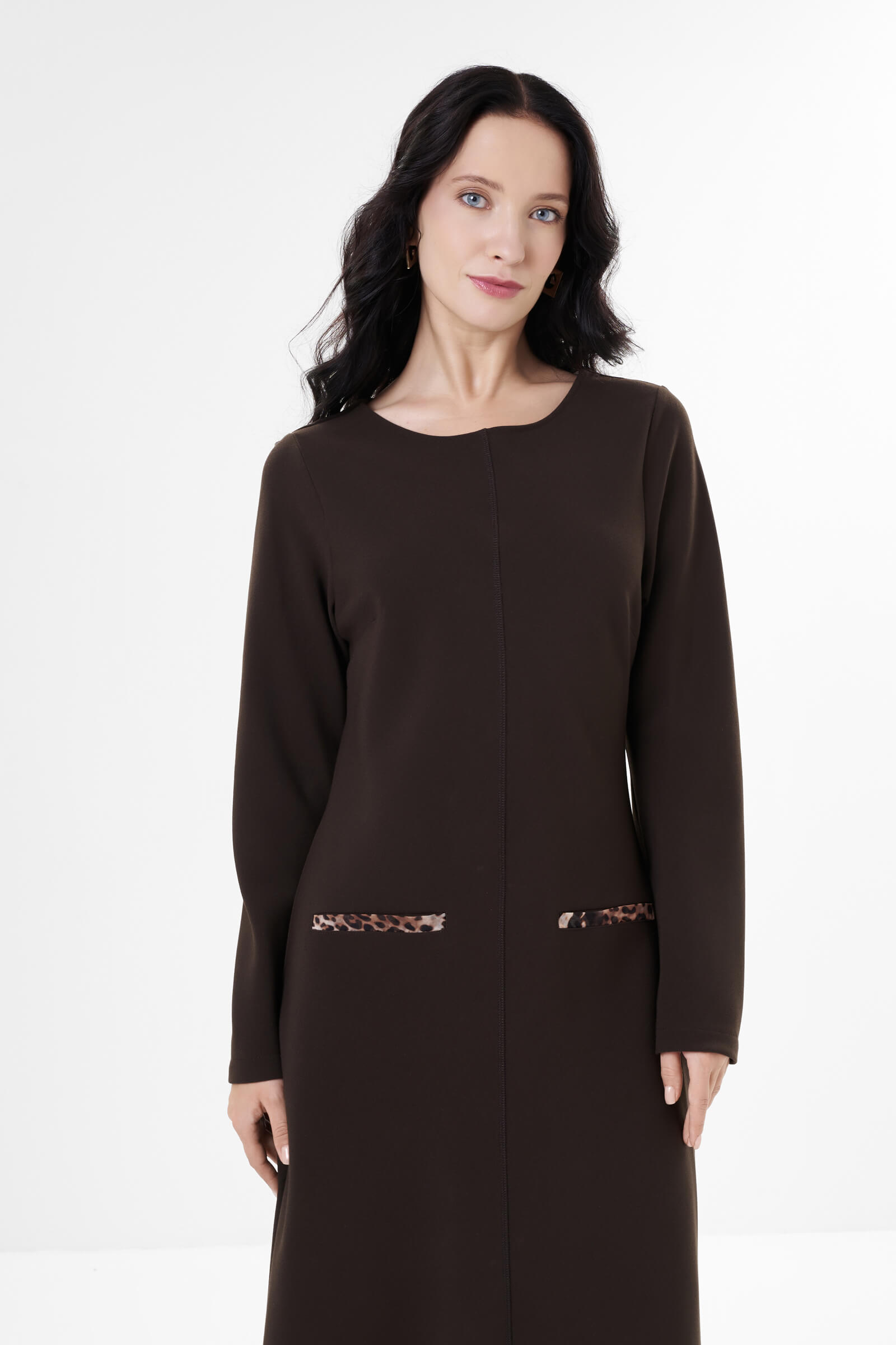 Платье из смесовой вискозы Бренд Milva Mi