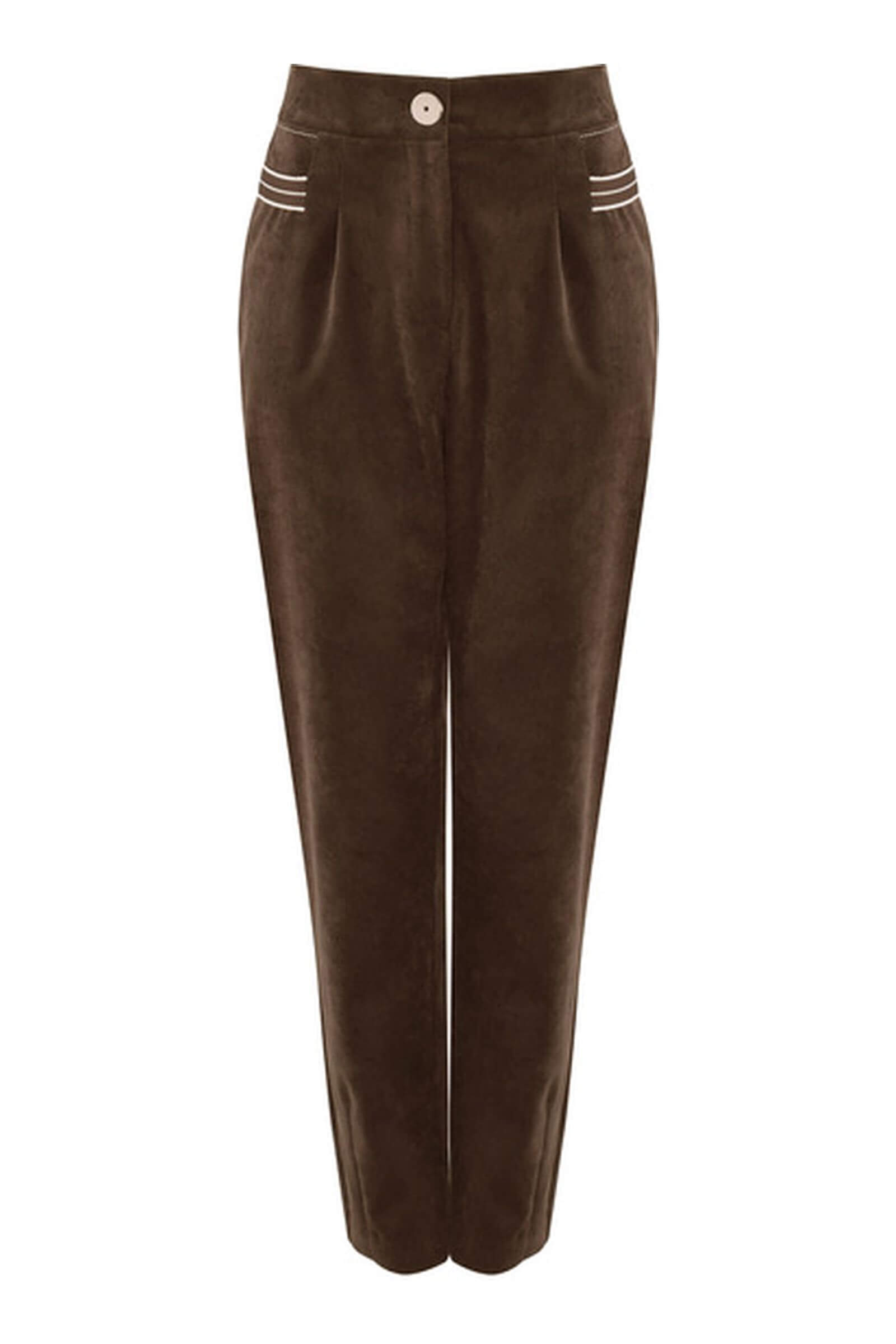 Зауженные брюки из вельвета Бренд Caterina Leman