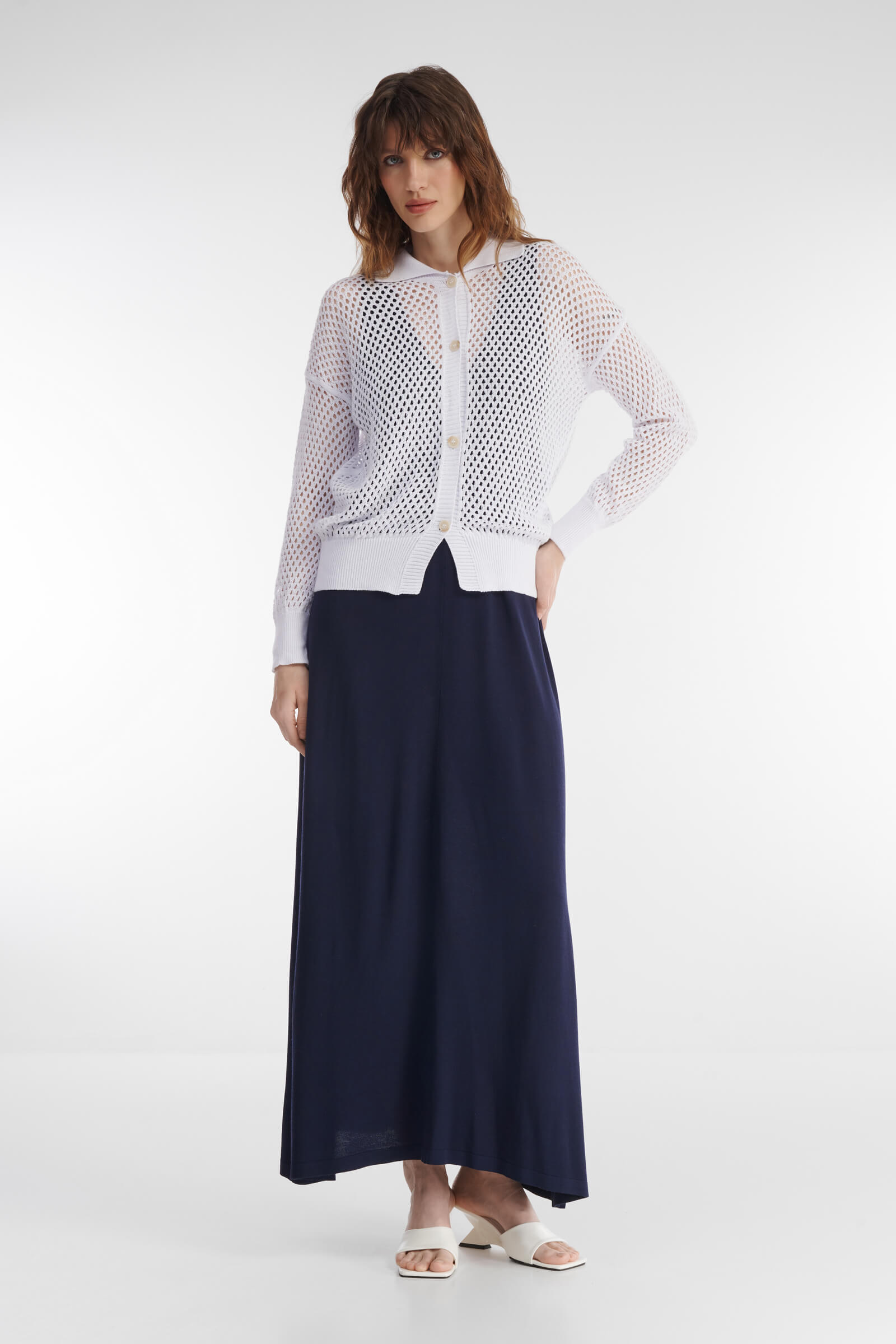 Ажурный кардиган Бренд Caterina Leman