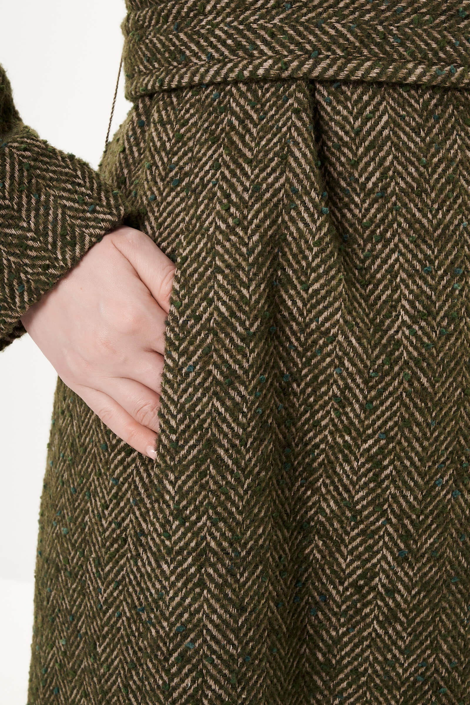 Пальто с английским воротником Бренд Diana Gallesi