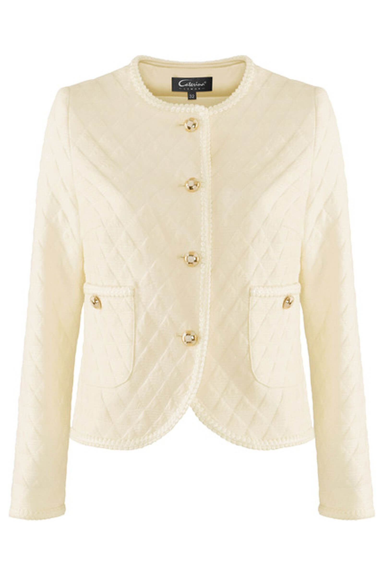 Фактурный жакет из смесового хлопка Бренд Caterina Leman