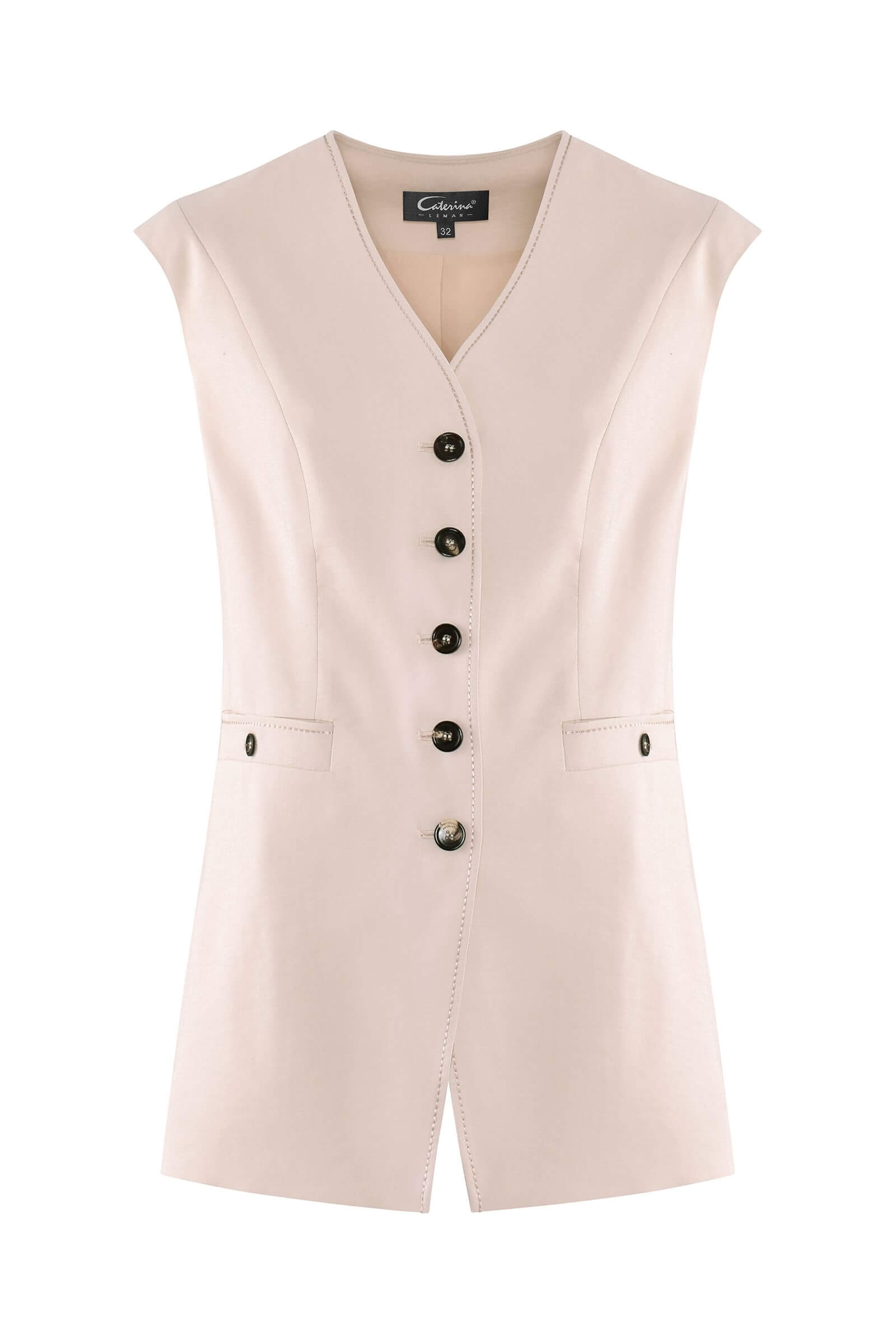 Жилет с V-образным вырезом Бренд Caterina Leman