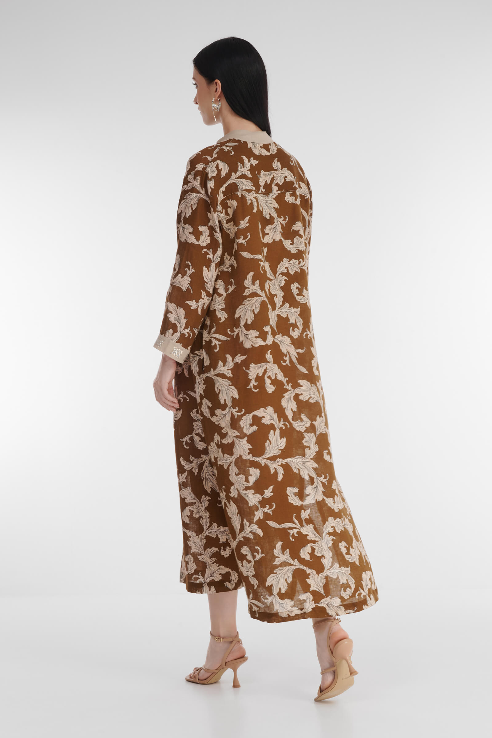 Льняное свободное платье Бренд Daniela Drei