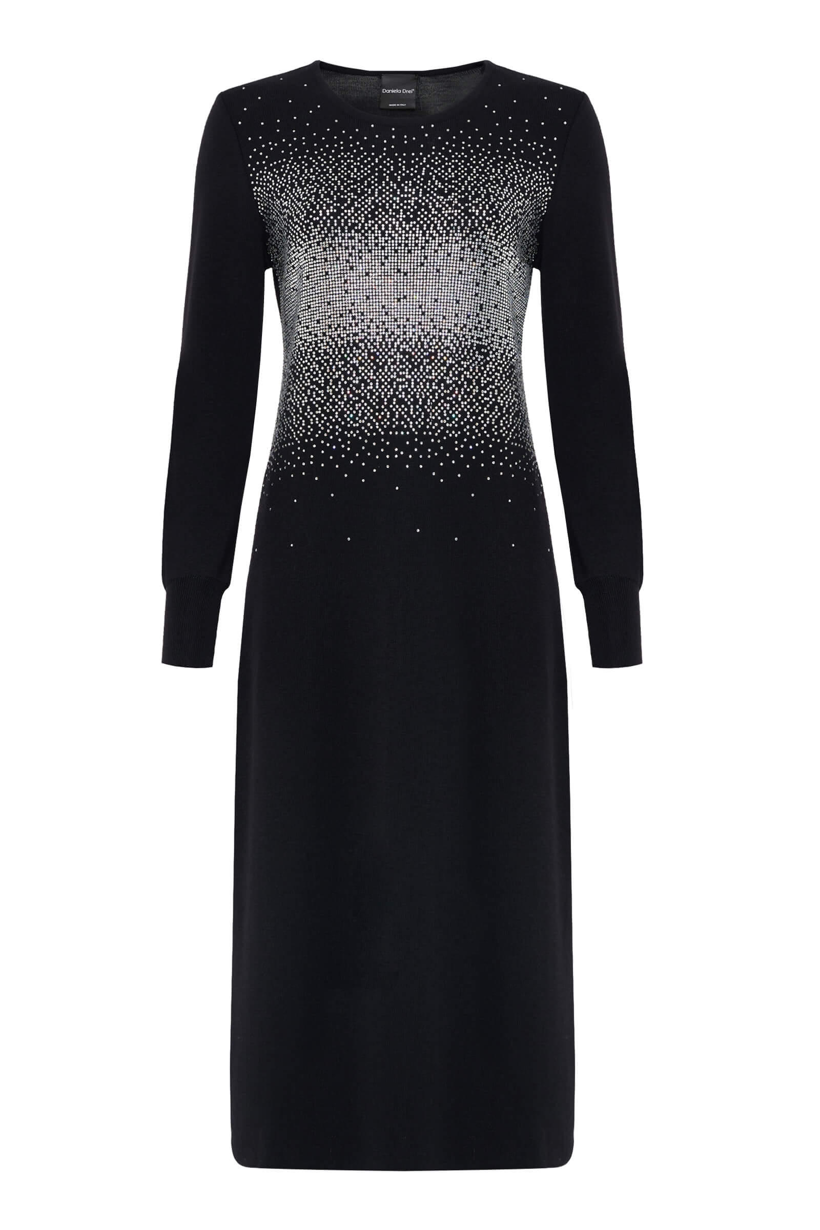 Трикотажное платье с разрезом Бренд Daniela Drei