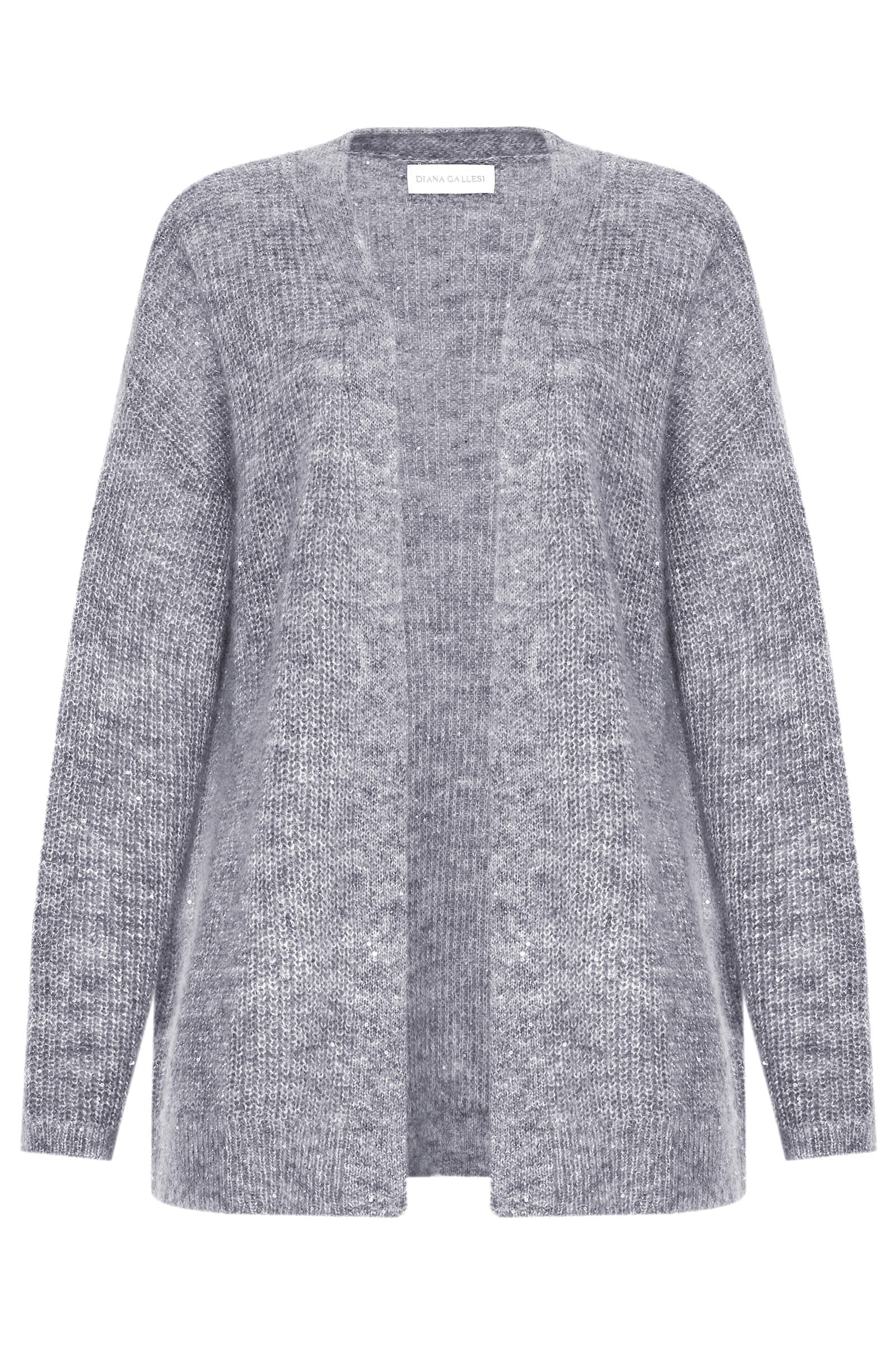 Кардиган на запах с шерстью и мохером Бренд Diana Gallesi