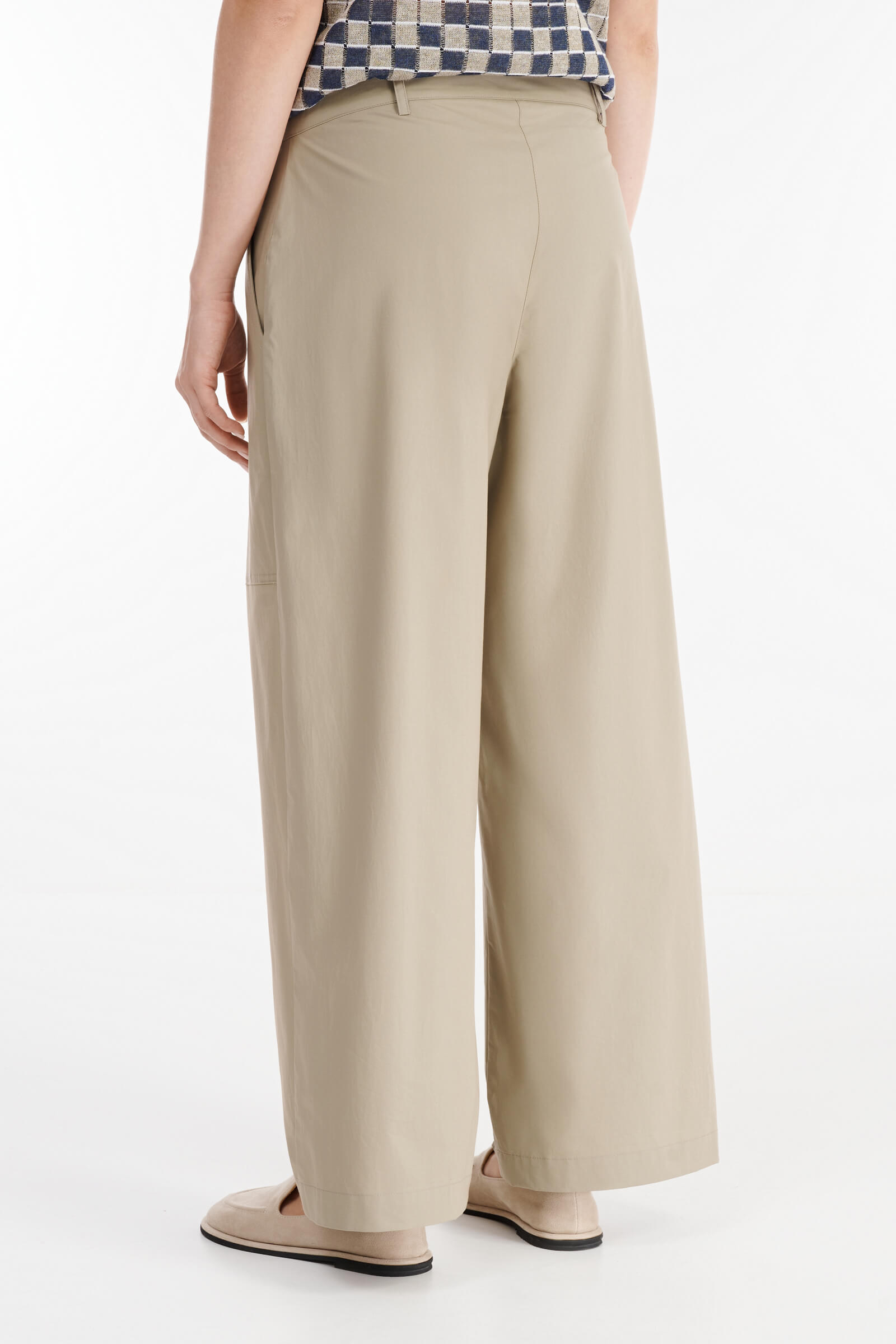 Хлопковые брюки Бренд Sarah Pacini