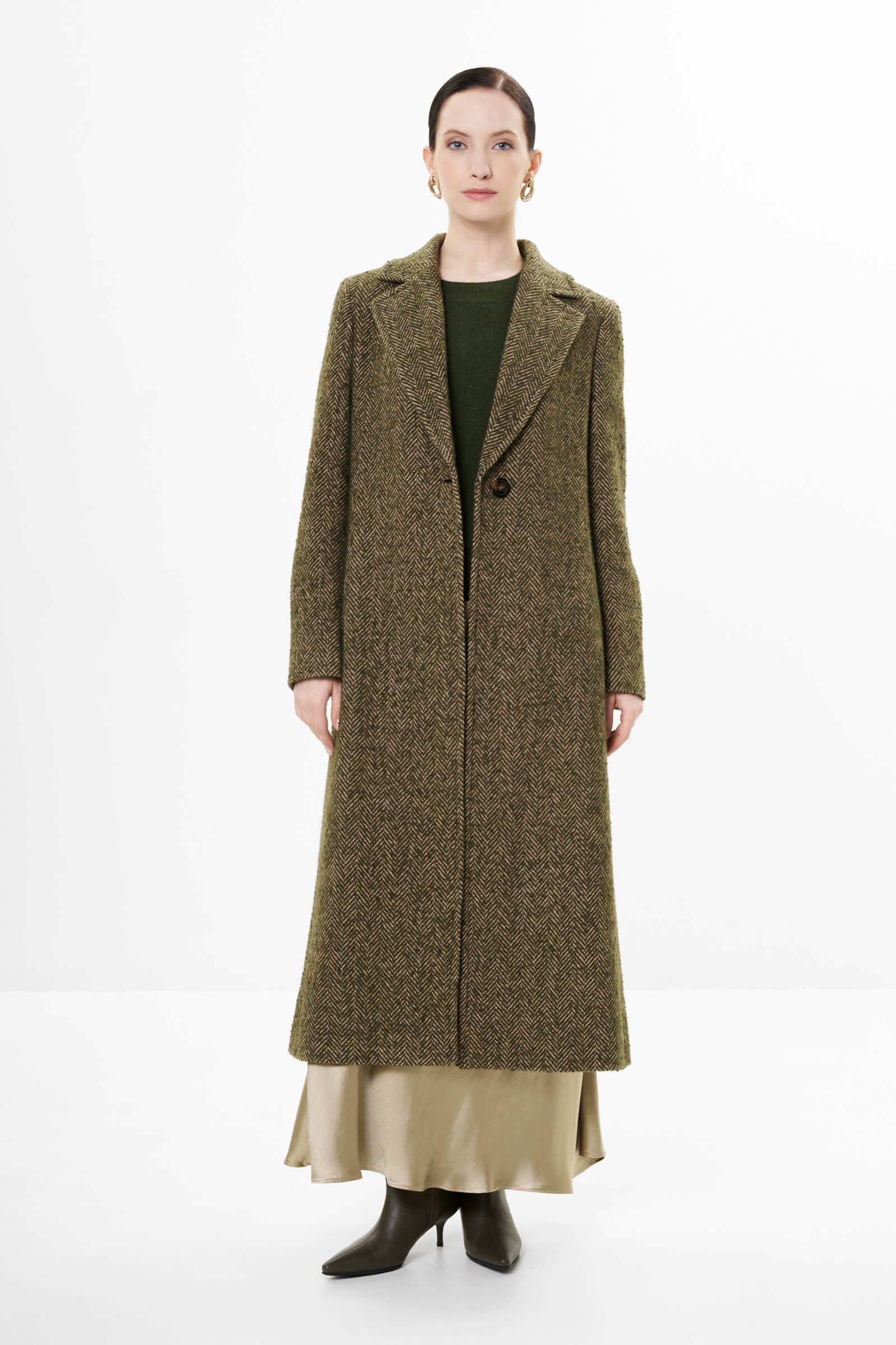 Пальто с английским воротником Бренд Diana Gallesi