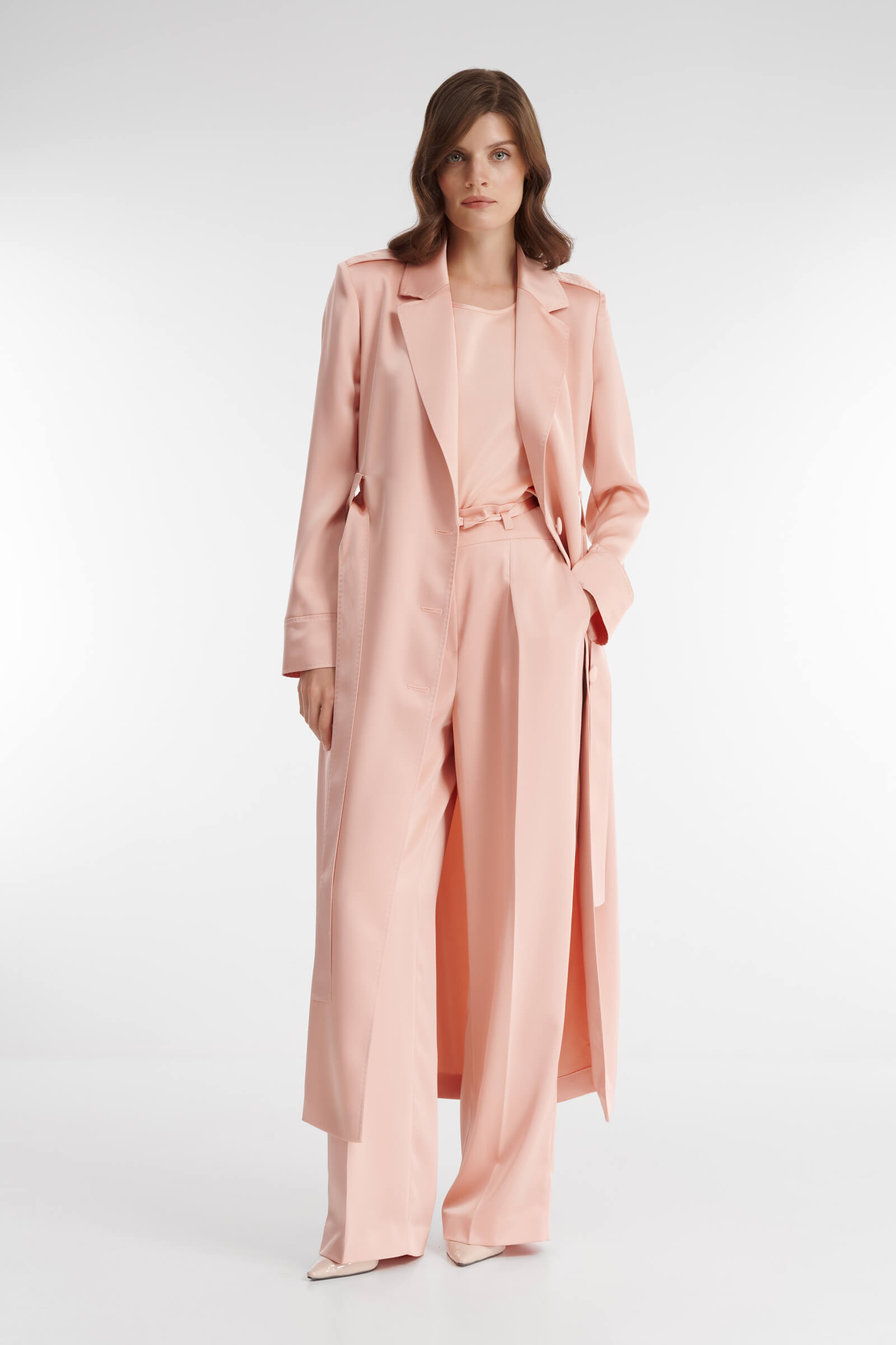 Атласные брюки Бренд Caterina Leman