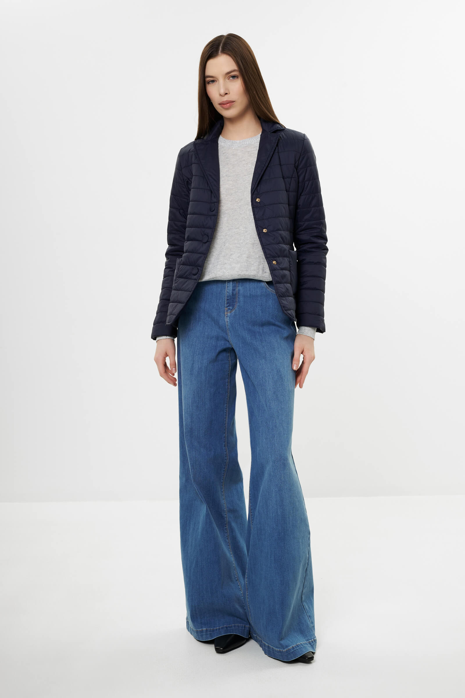 Стеганая куртка с боковыми карманами Бренд Diana Gallesi