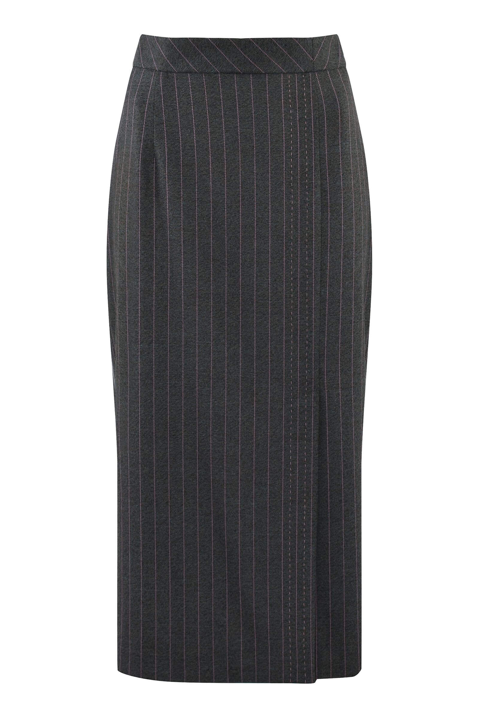 Юбка-карандаш в полоску Бренд Caterina Leman