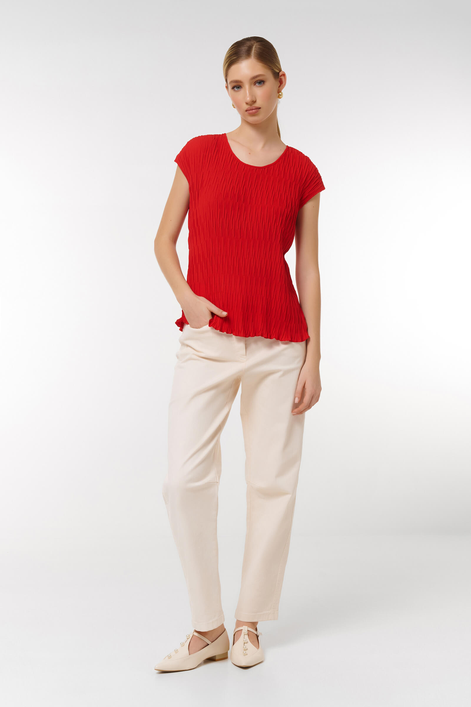 Зауженные джинсы Бренд Caterina Leman