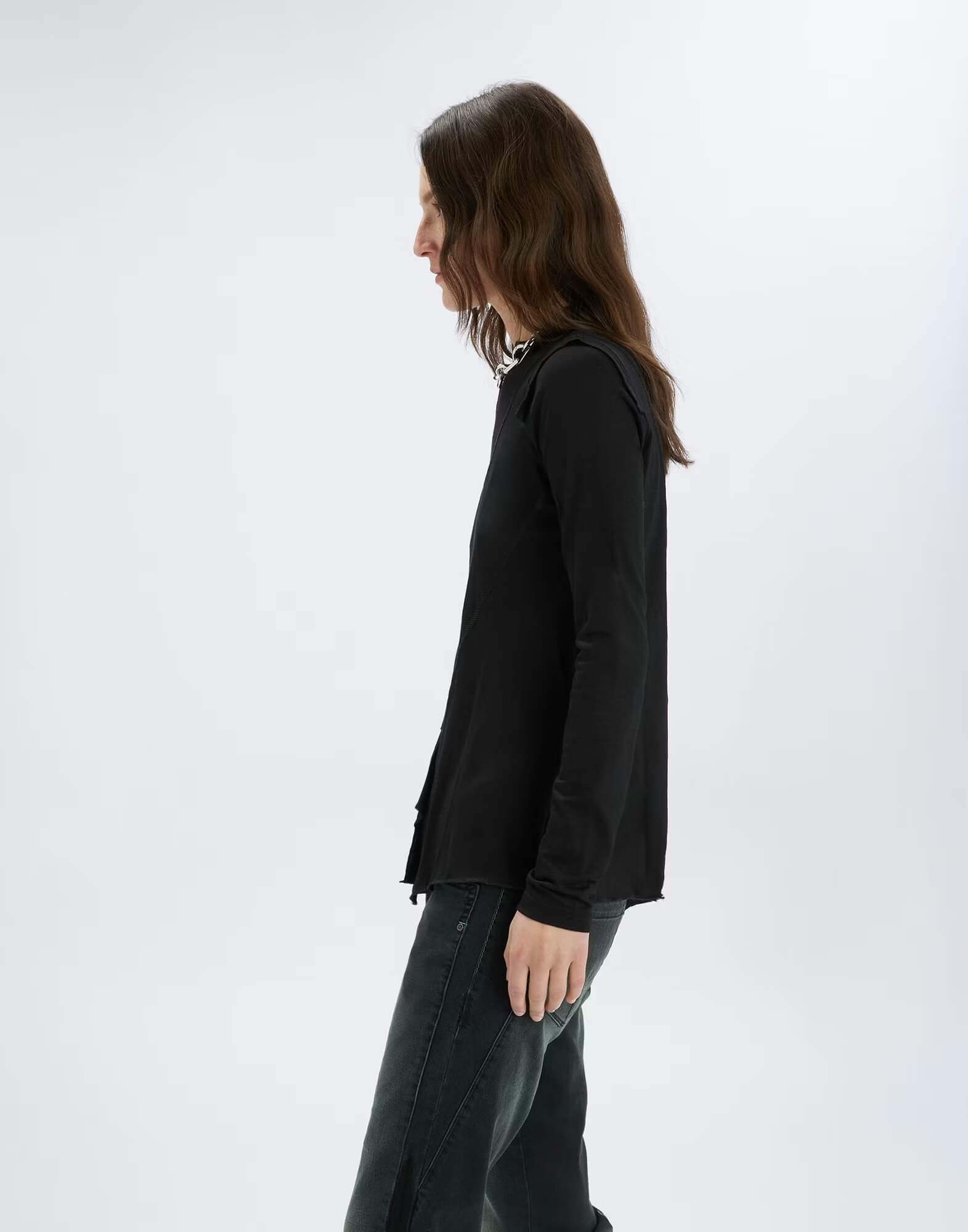 Асимметричная водолазка Бренд High