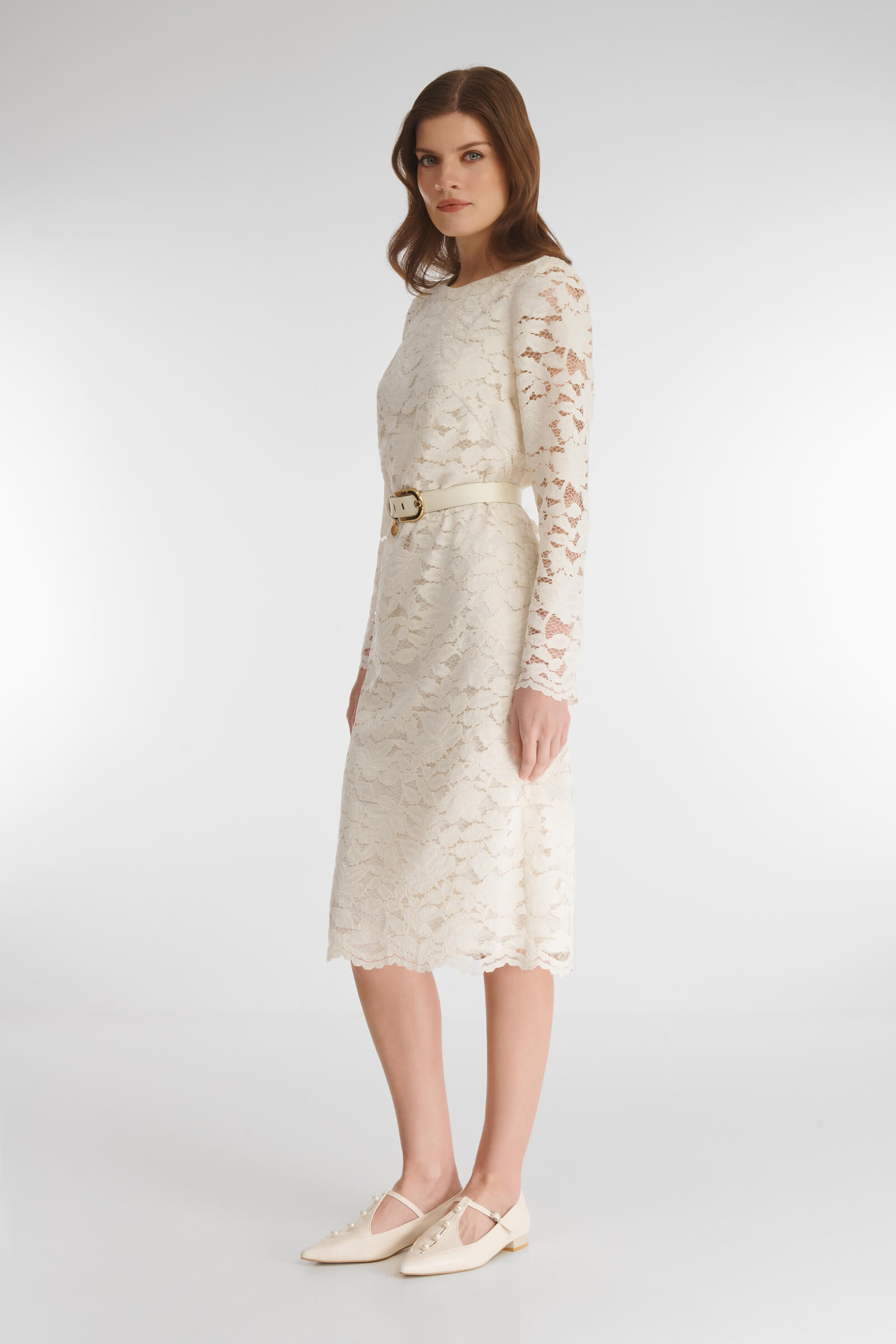 Платье из гипюра Бренд Caterina Leman