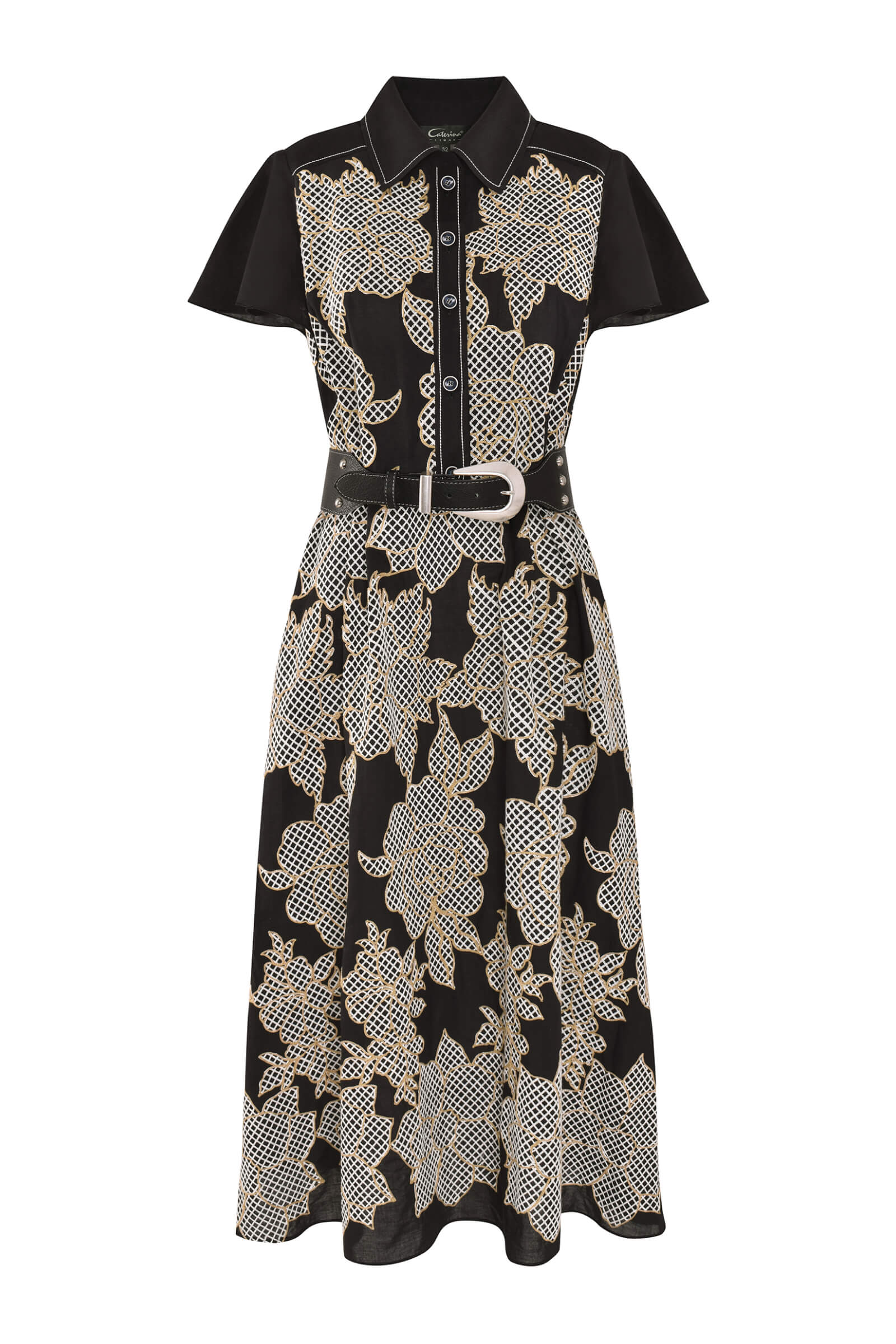 Платье с вышивкой Бренд Caterina Leman