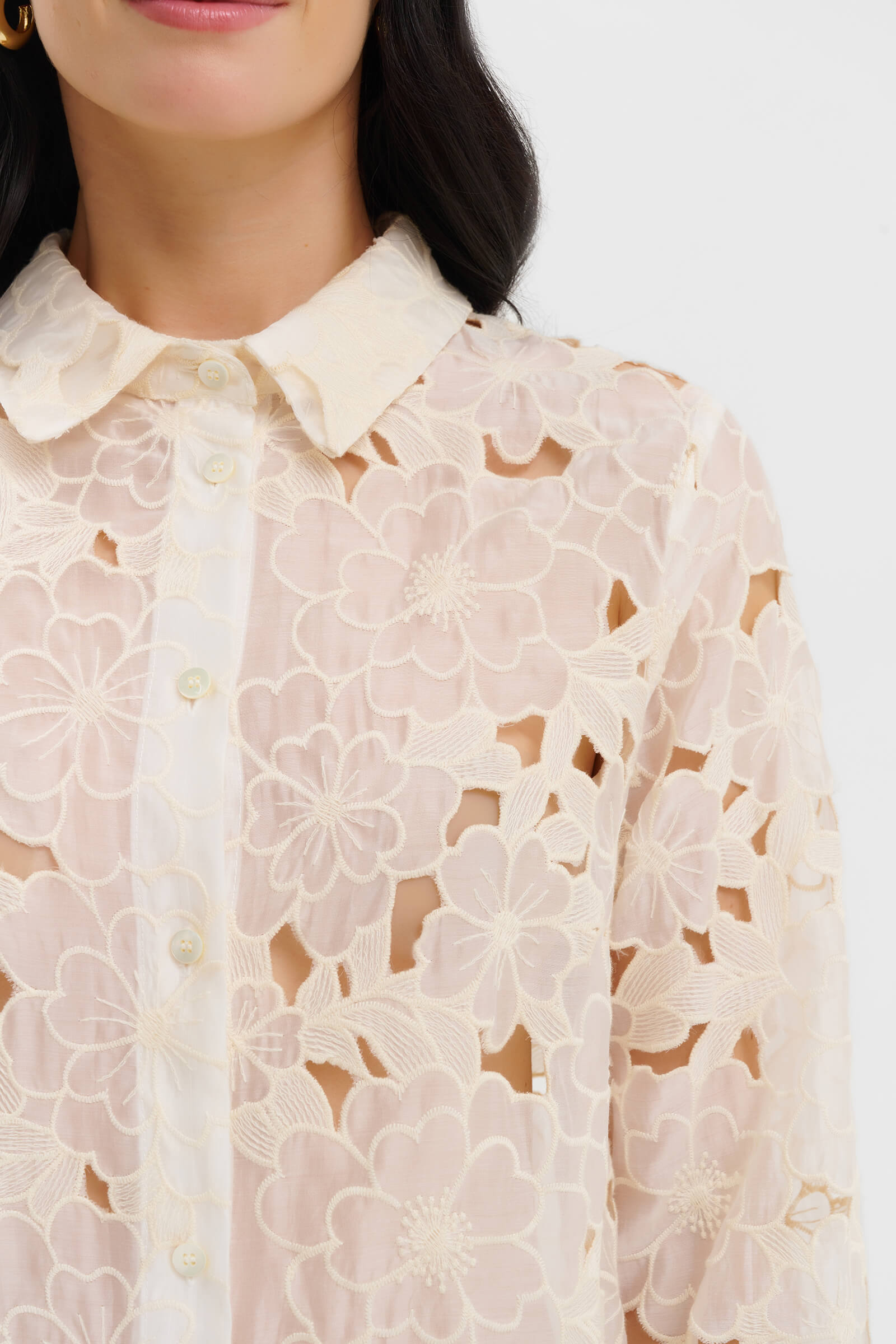 Платье с цветочным узором и вышивкой Бренд Milva Mi