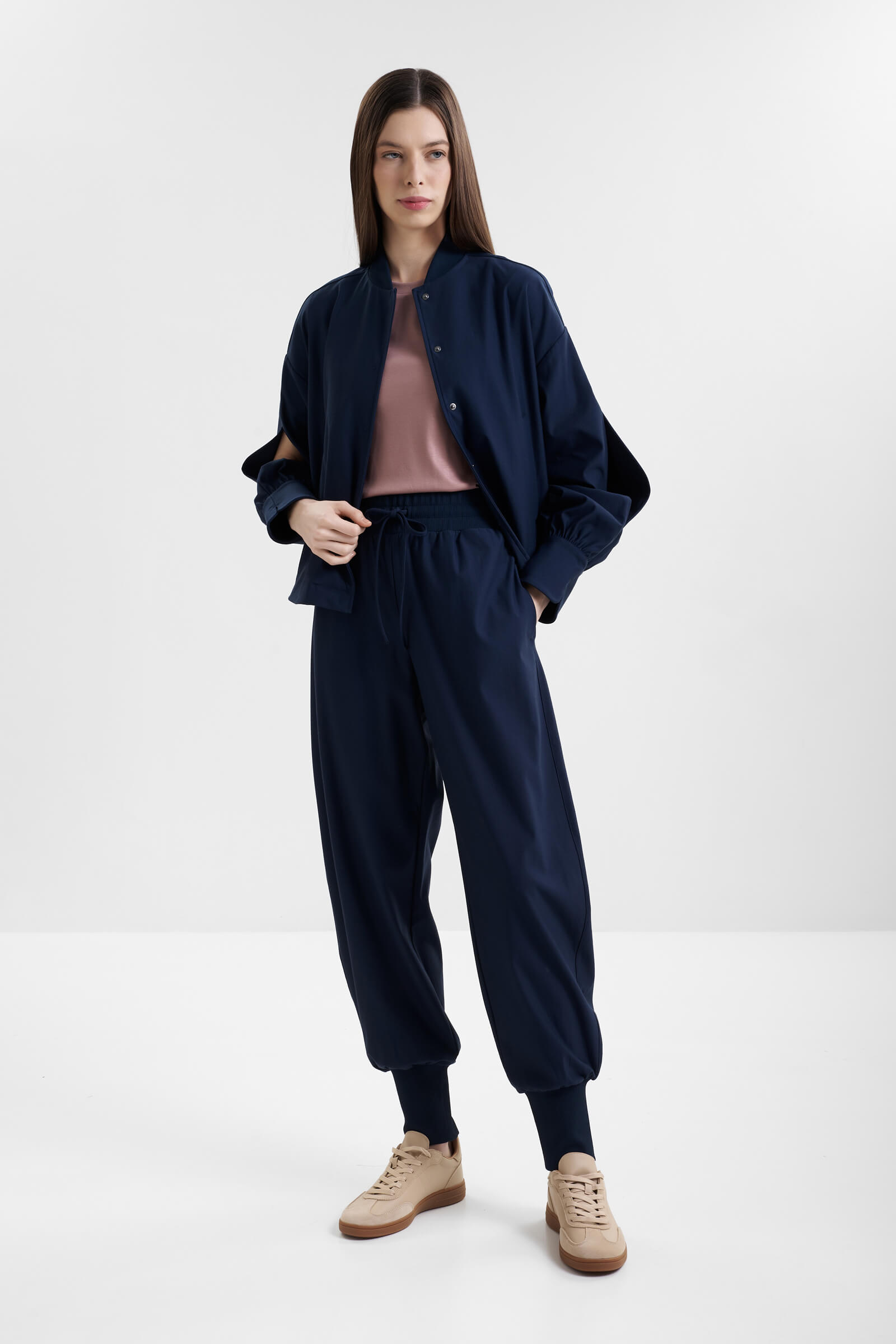 Джоггеры с высокими манжетами Бренд MM