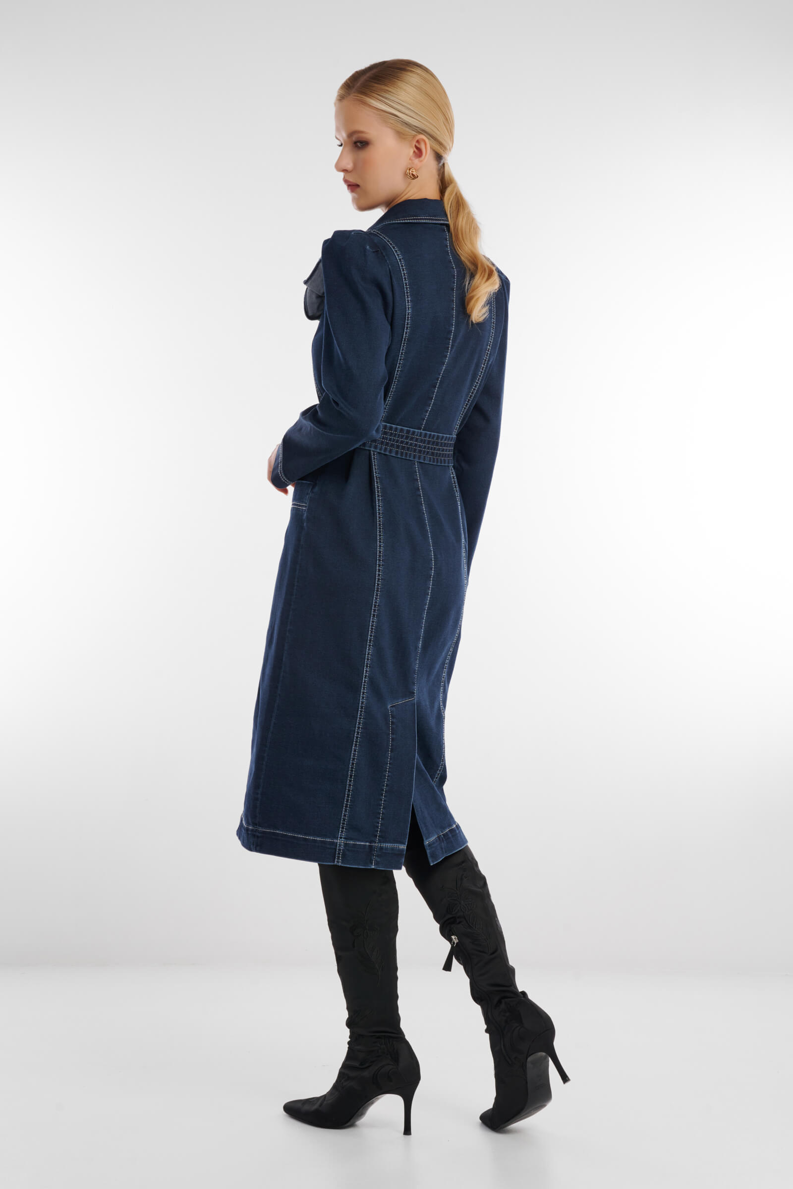 Платье из денима Бренд Caterina Leman