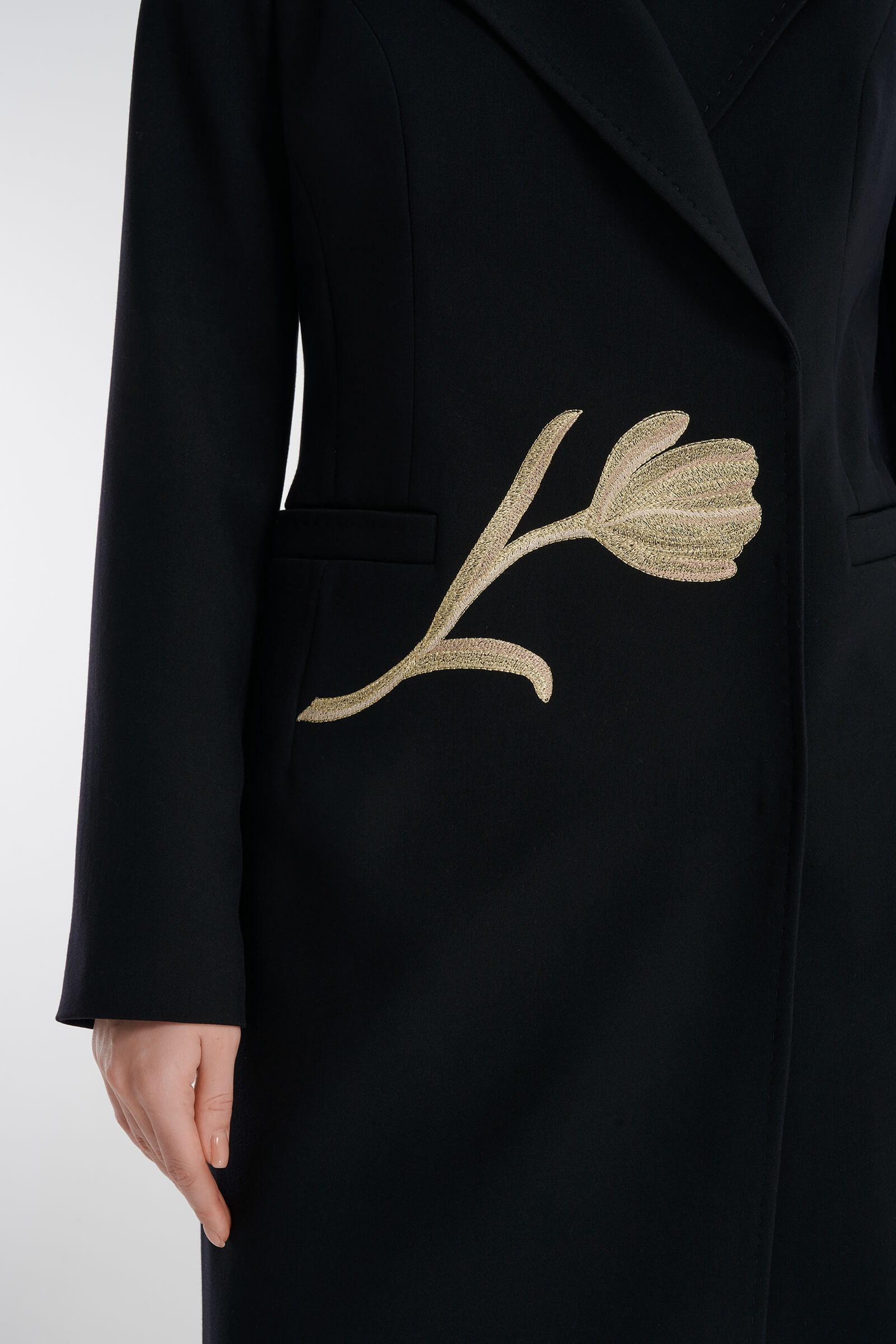 Пальто с вышивкой Бренд Caterina Leman