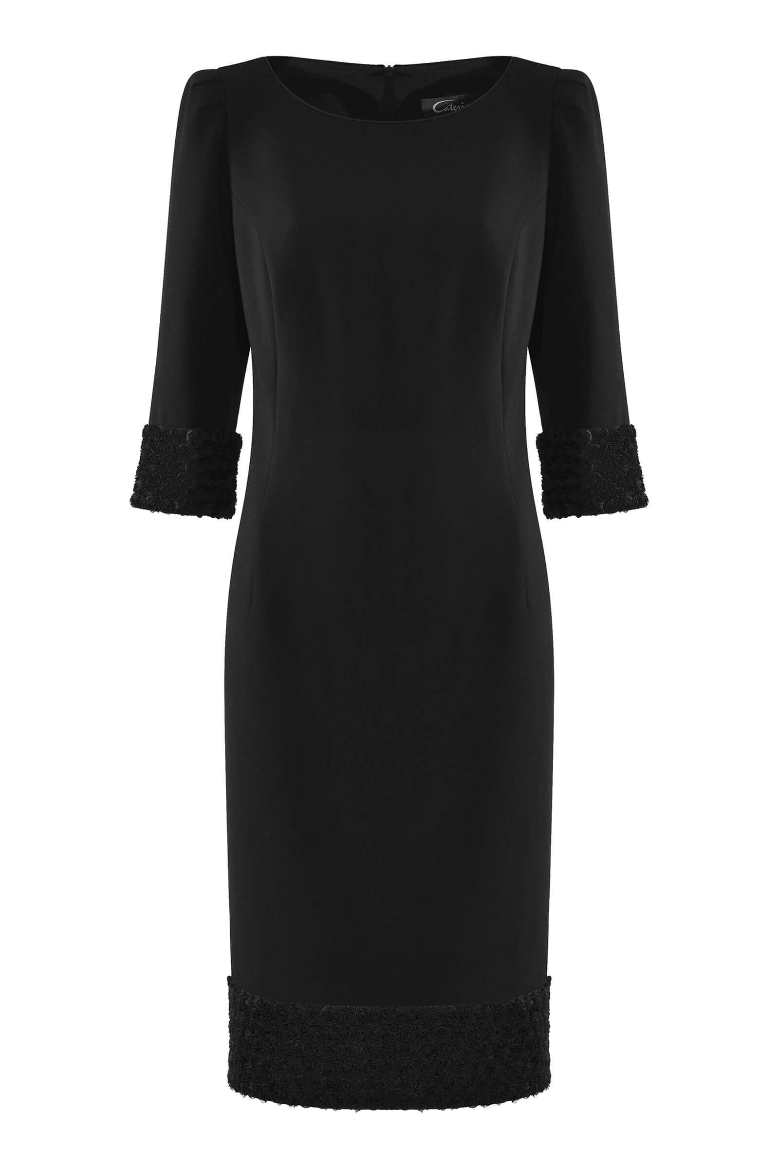 Платье-футляр с цветочным декором Бренд Caterina Leman