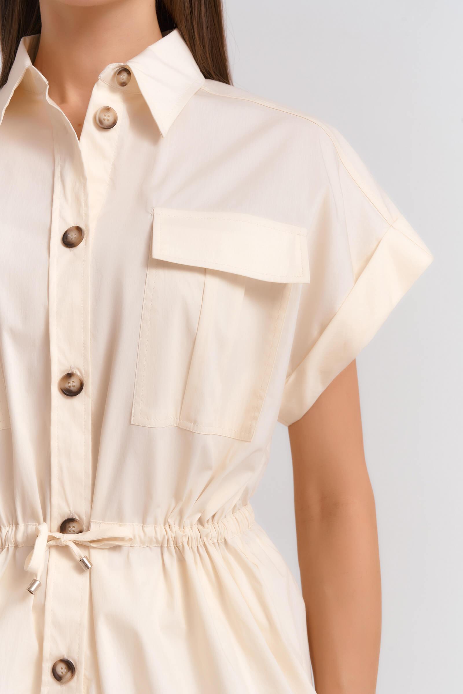 Рубашка без рукавов с кулиской Бренд Diana Gallesi