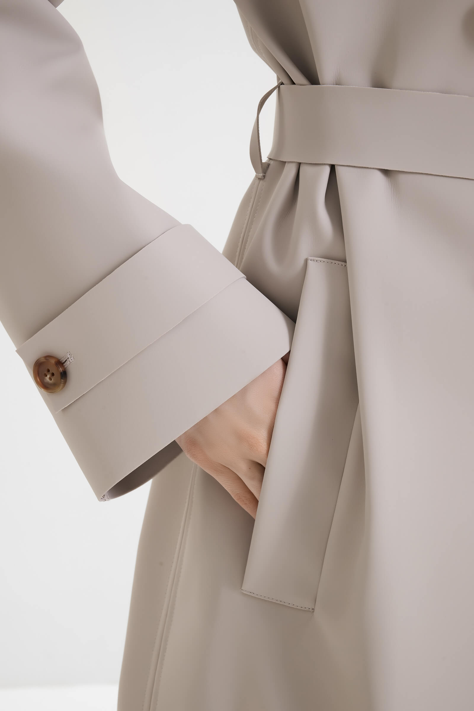 Двубортный плащ Бренд MM