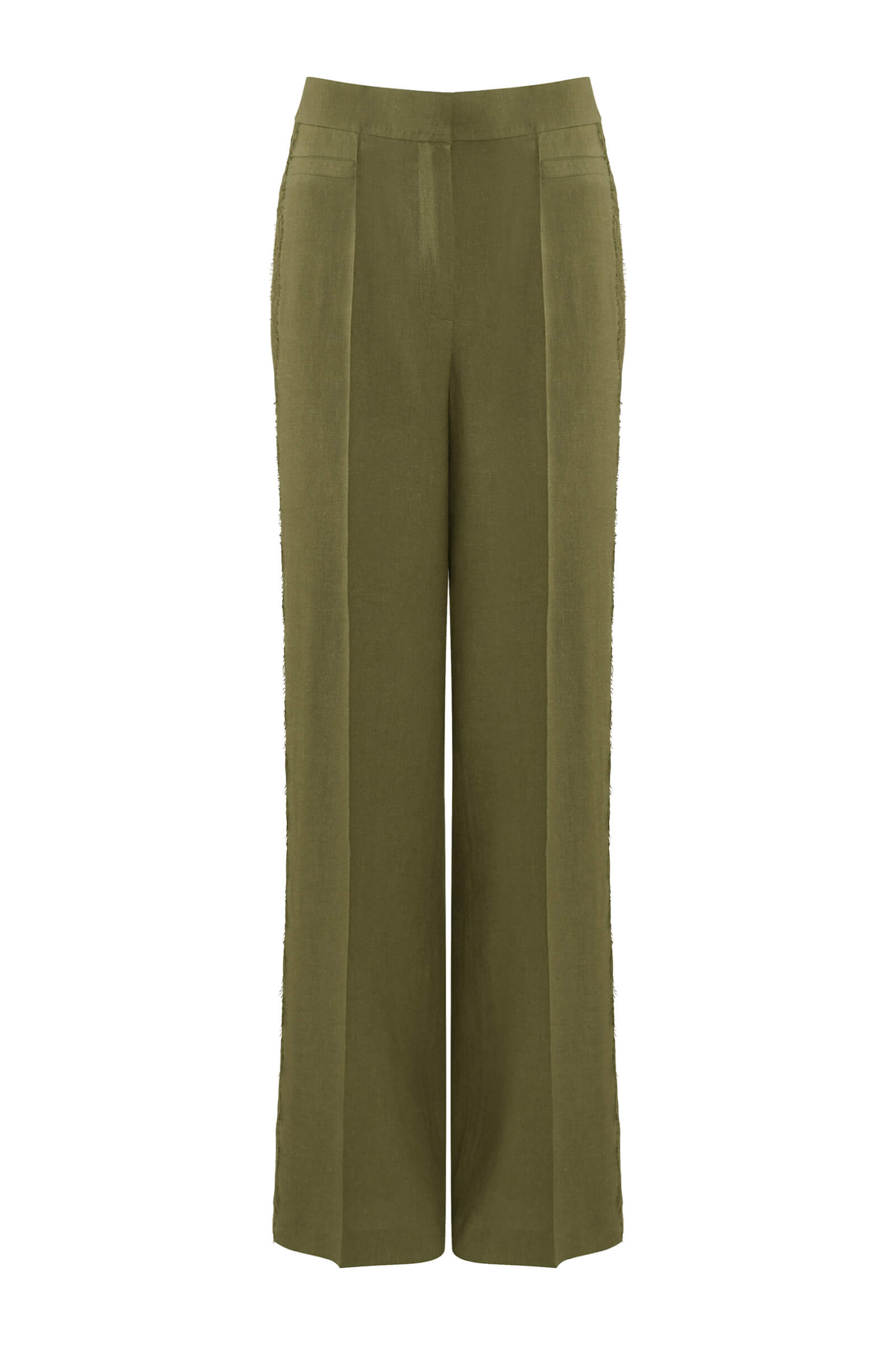 Брюки из вискозы и льна Бренд Caterina Leman