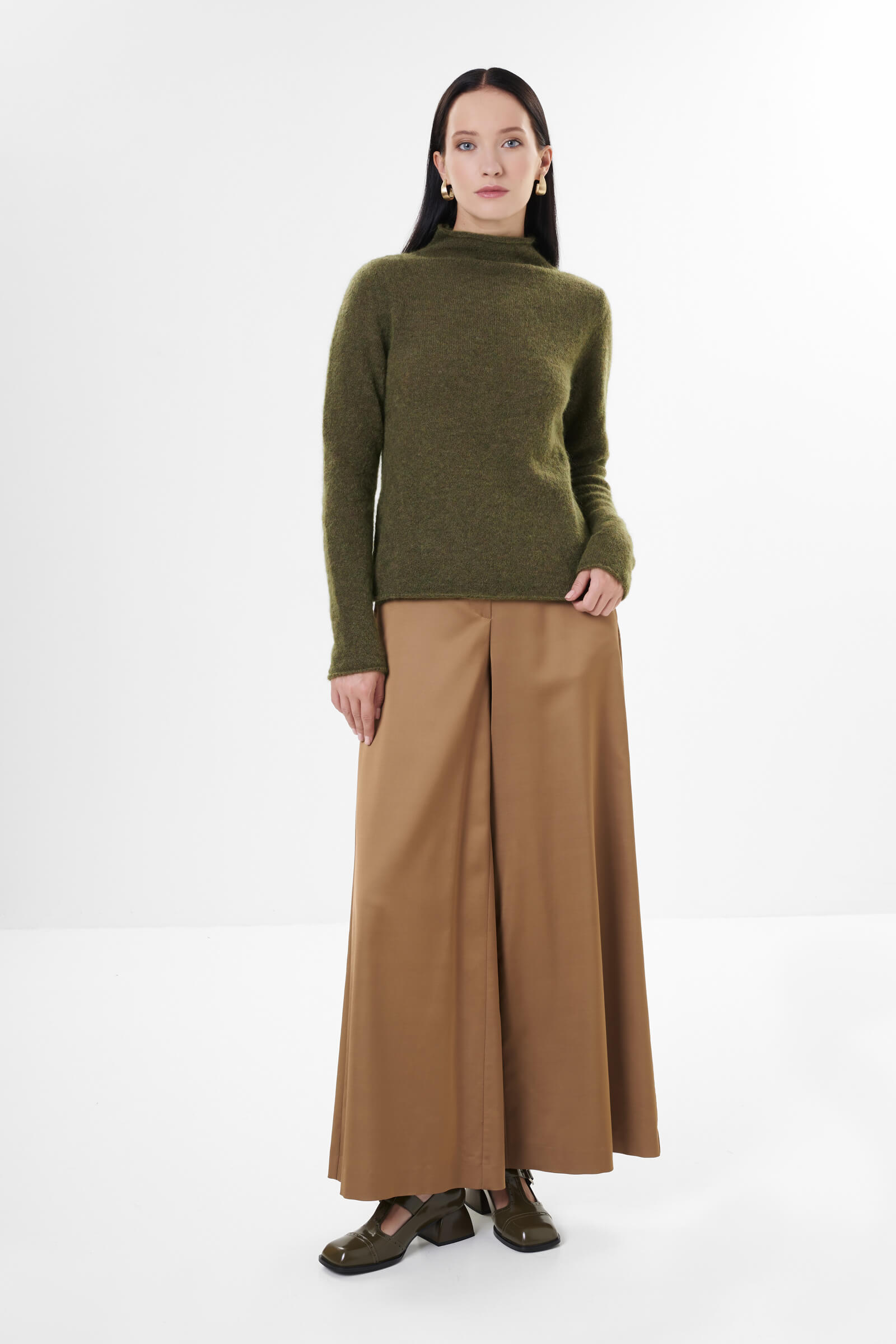 Свитер из мохера и шерсти Бренд Sarah Pacini