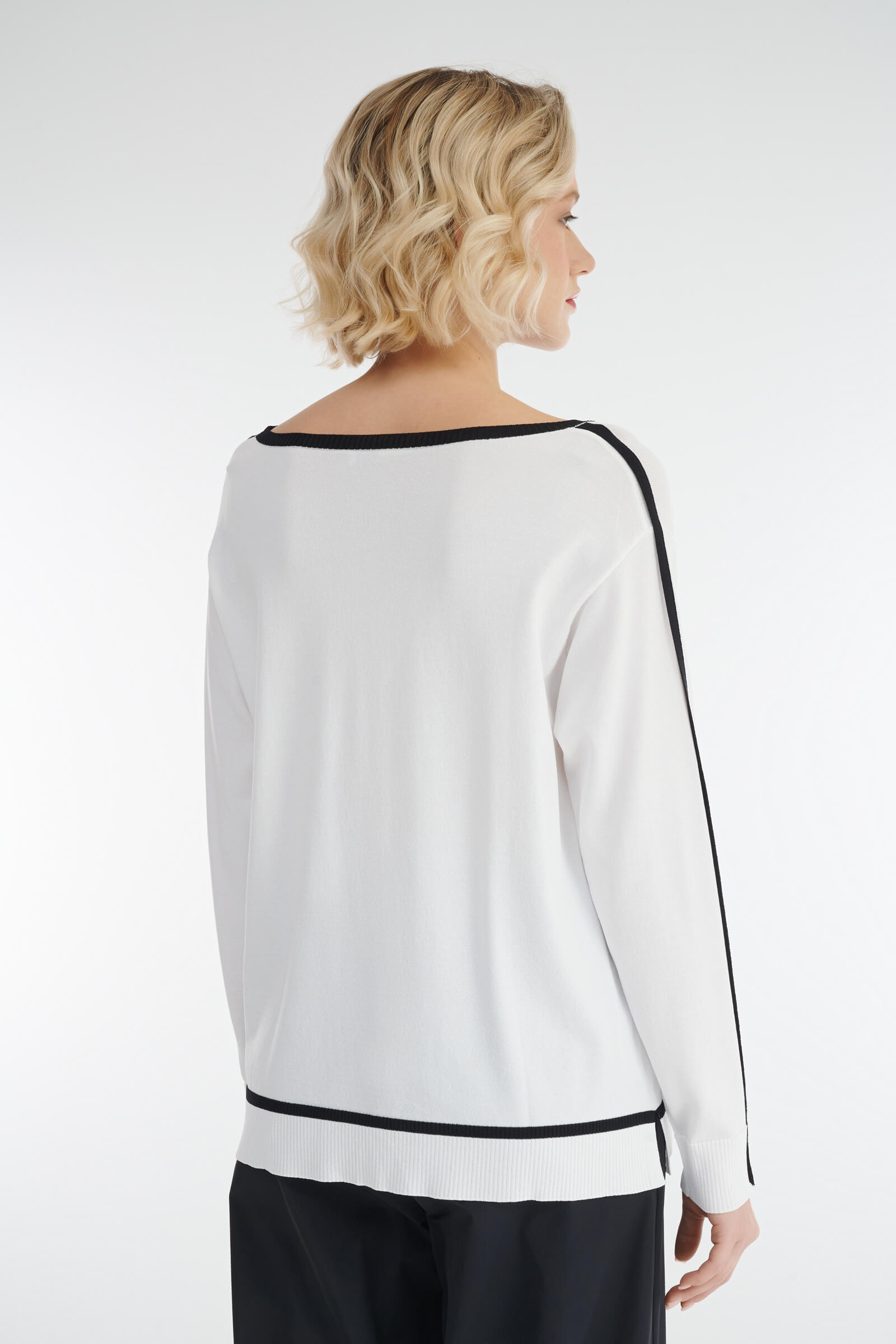 Джемпер с вырезом-лодочкой Бренд Diana Gallesi