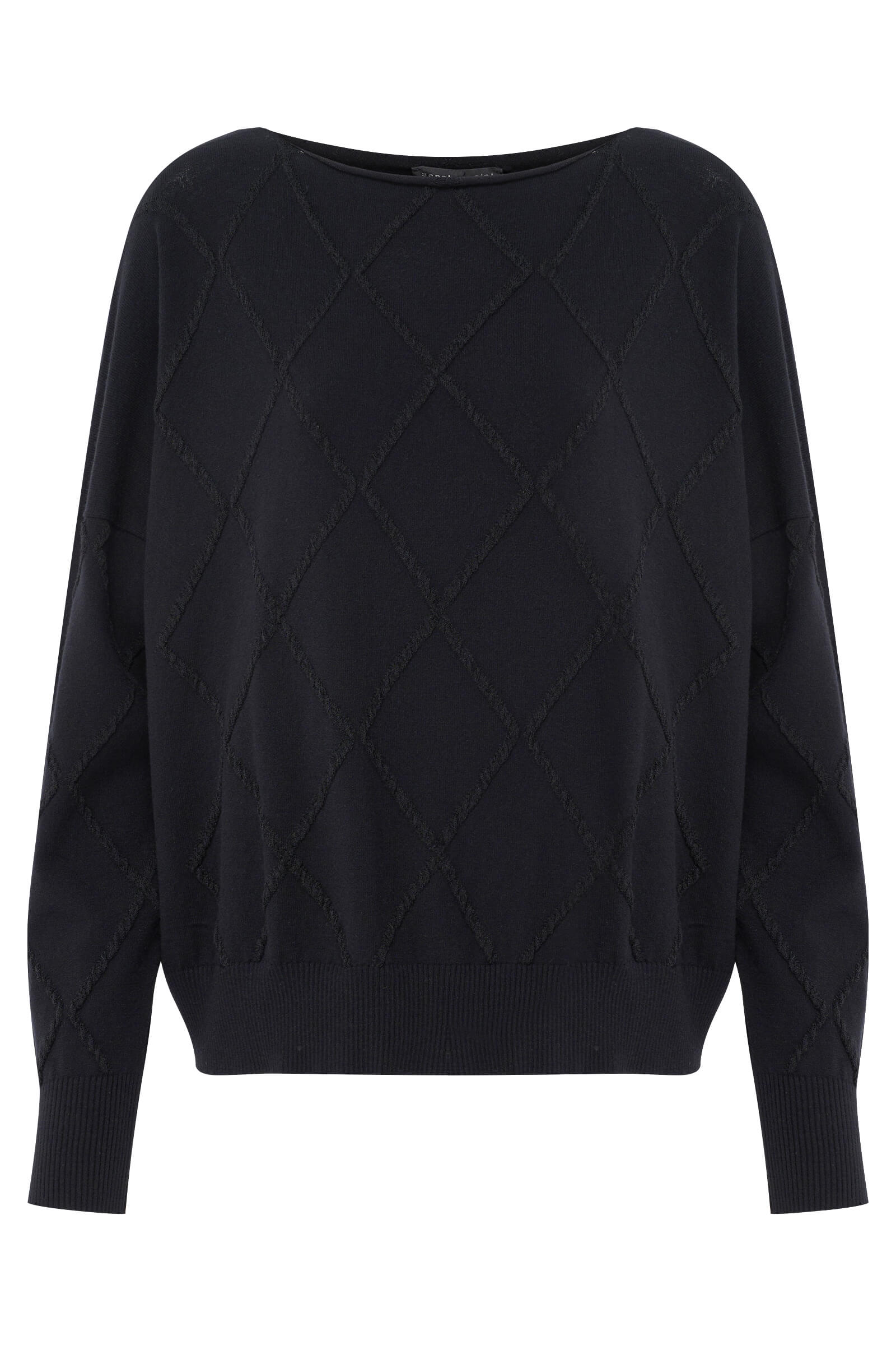 Джемпер с вырезом-лодочкой Бренд Sarah Pacini