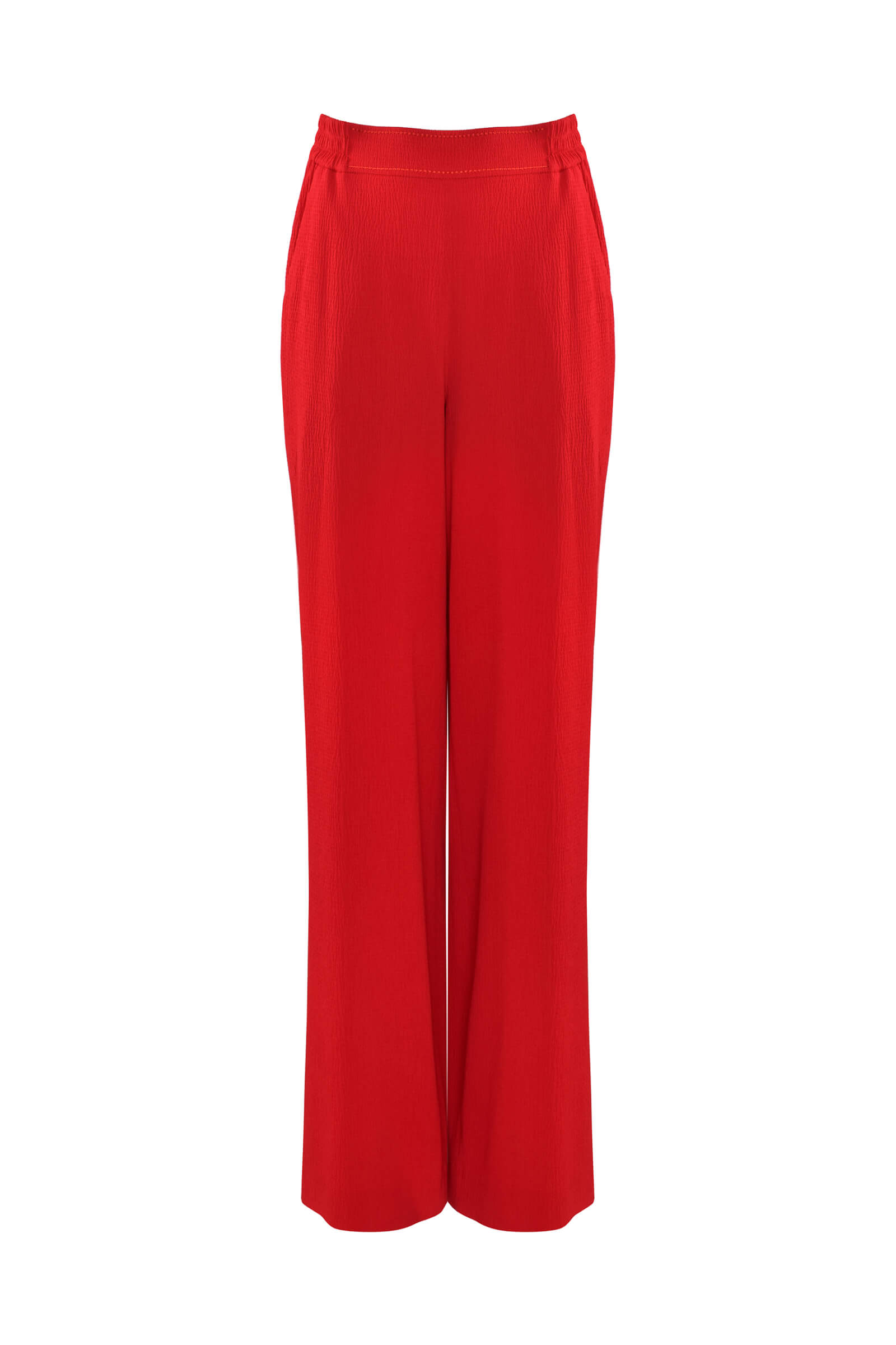 Широкие брюки на резинке Бренд Caterina Leman