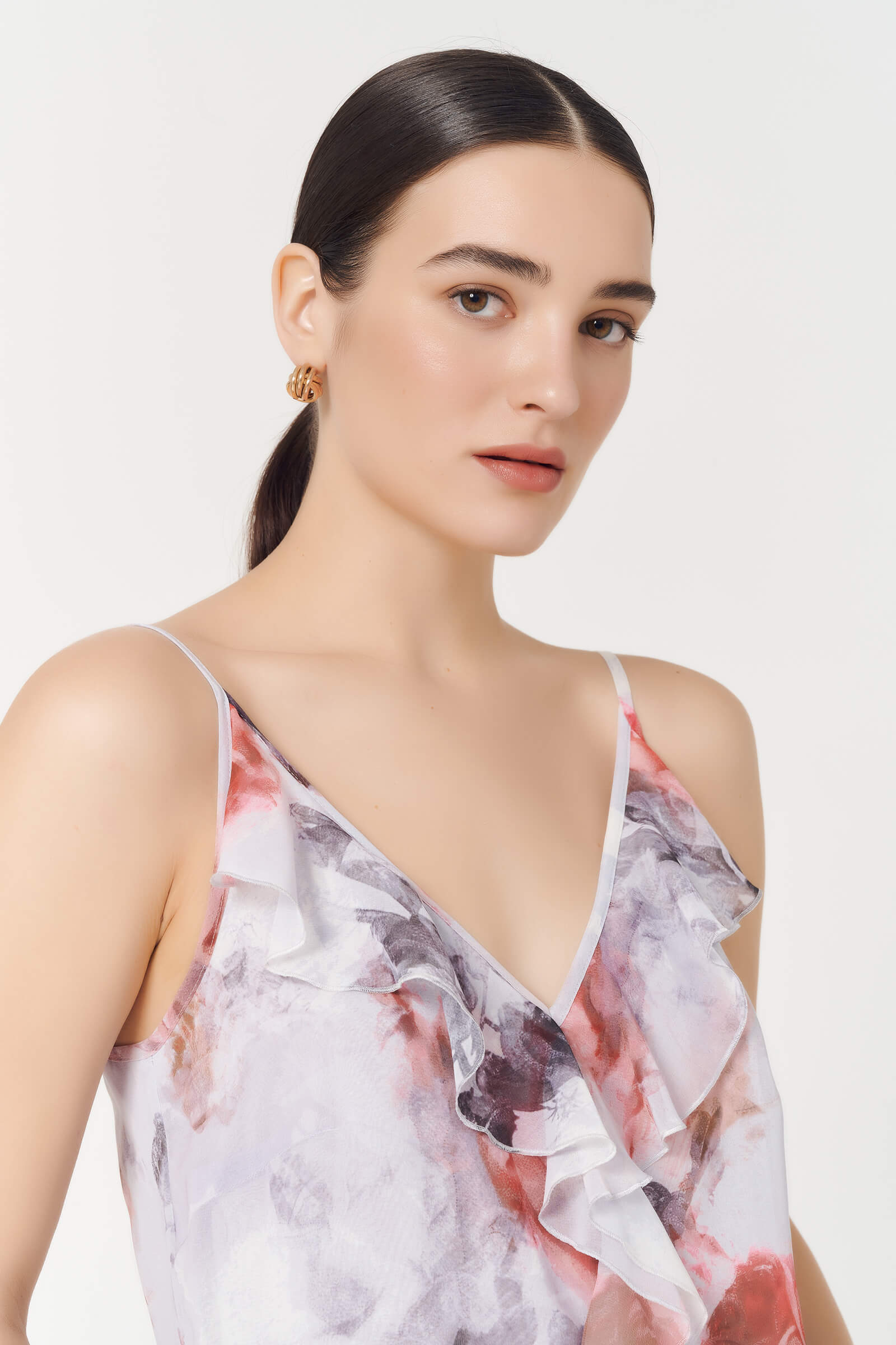 Топ с цветочным принтом Бренд Caterina Leman