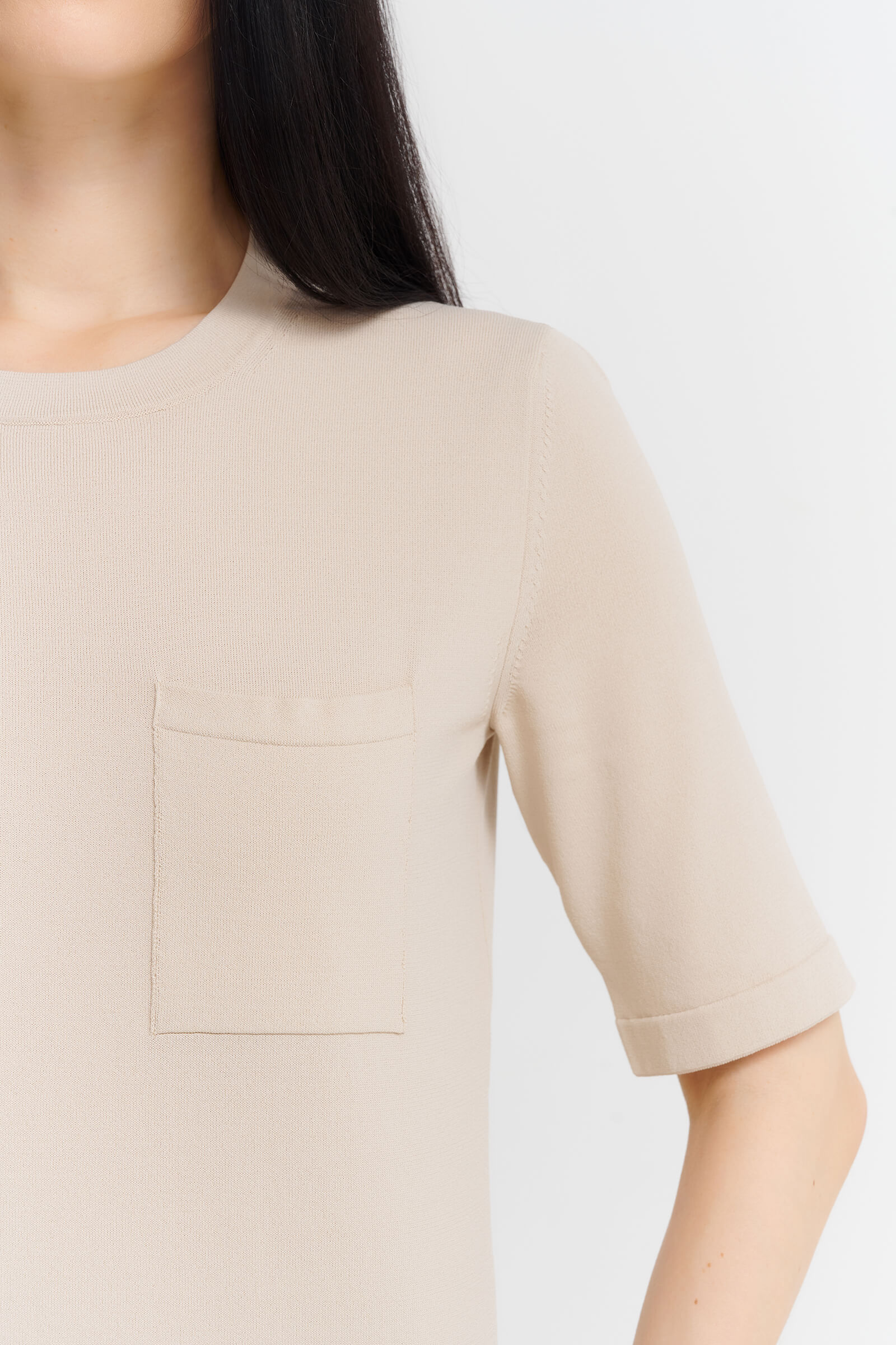 Джемпер с рукавом до локтя Бренд Max Mara