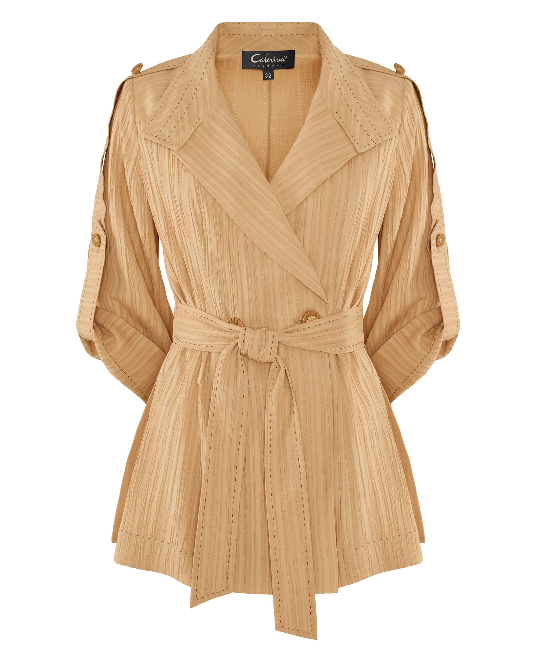 Жакет из фактурного материала Бренд Caterina Leman