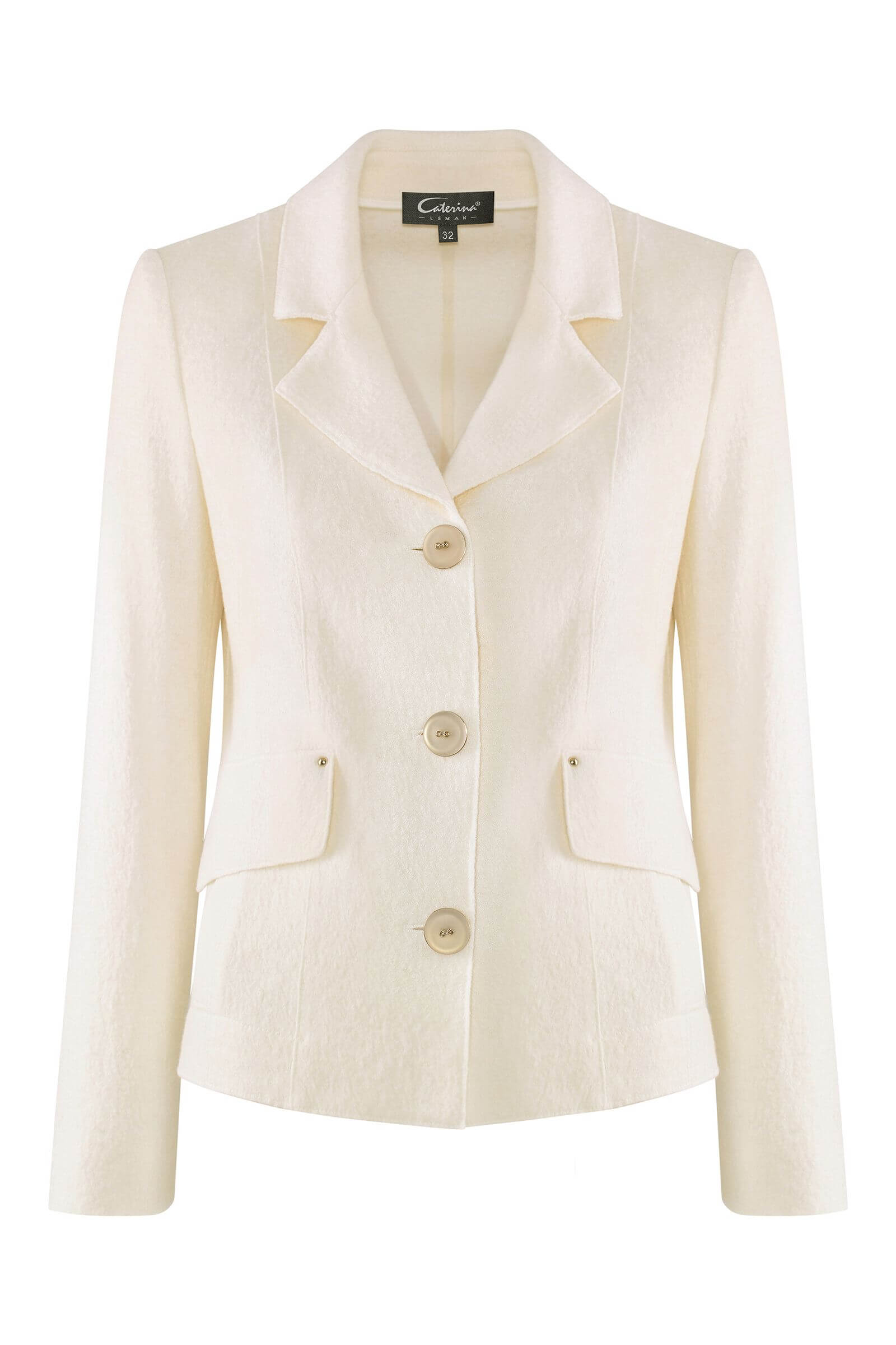 Жакет из смесовой шерсти Бренд Caterina Leman