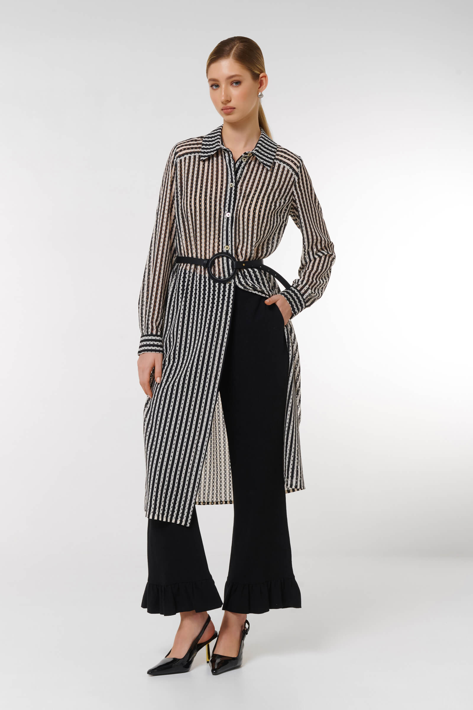 Брюки с воланами Бренд Caterina Leman