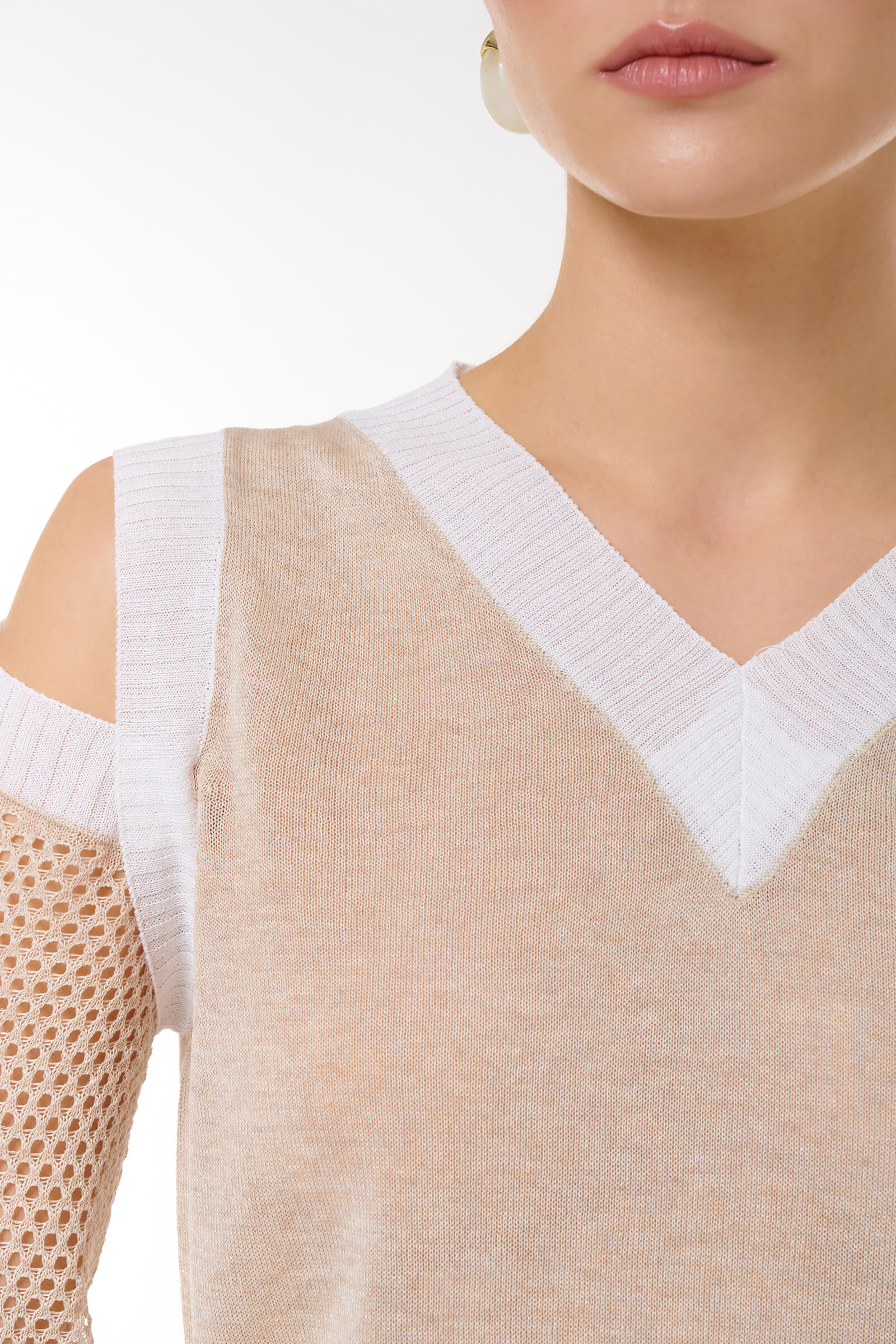 Джемпер с люрексом Бренд Caterina Leman