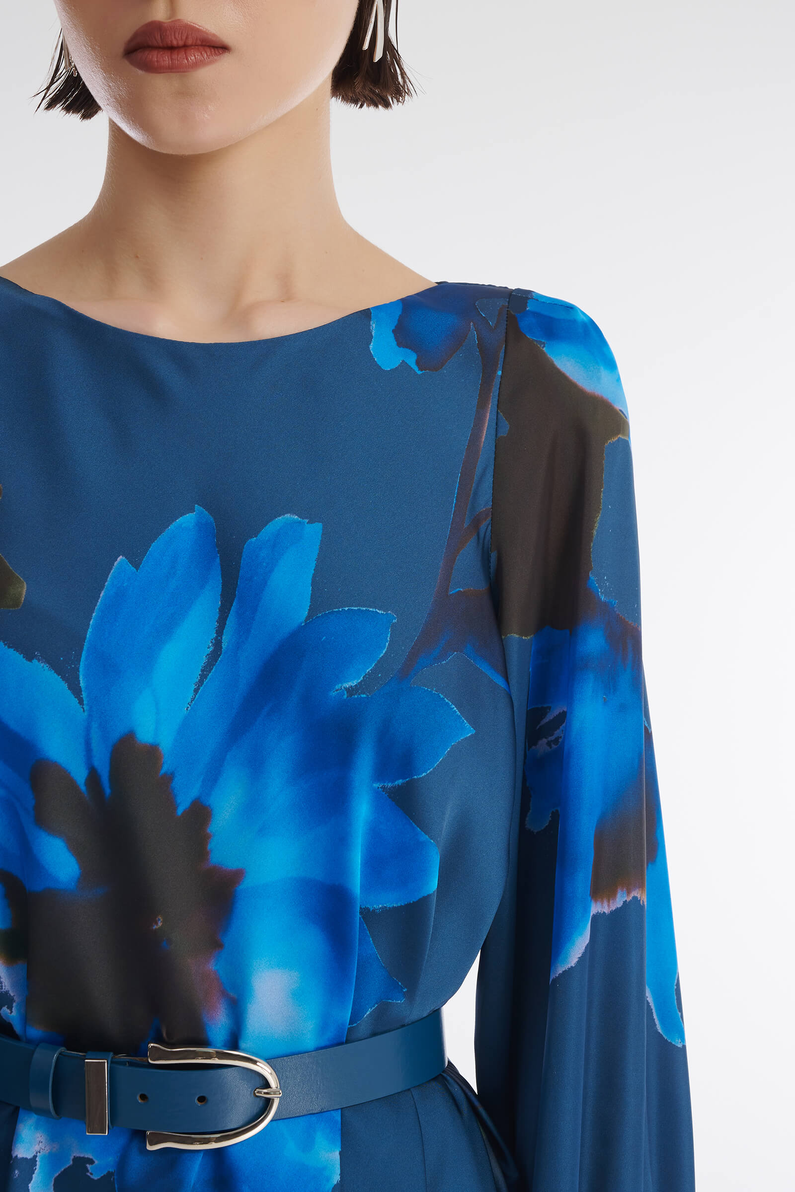 Платье с цветочным принтом Бренд Caterina Leman