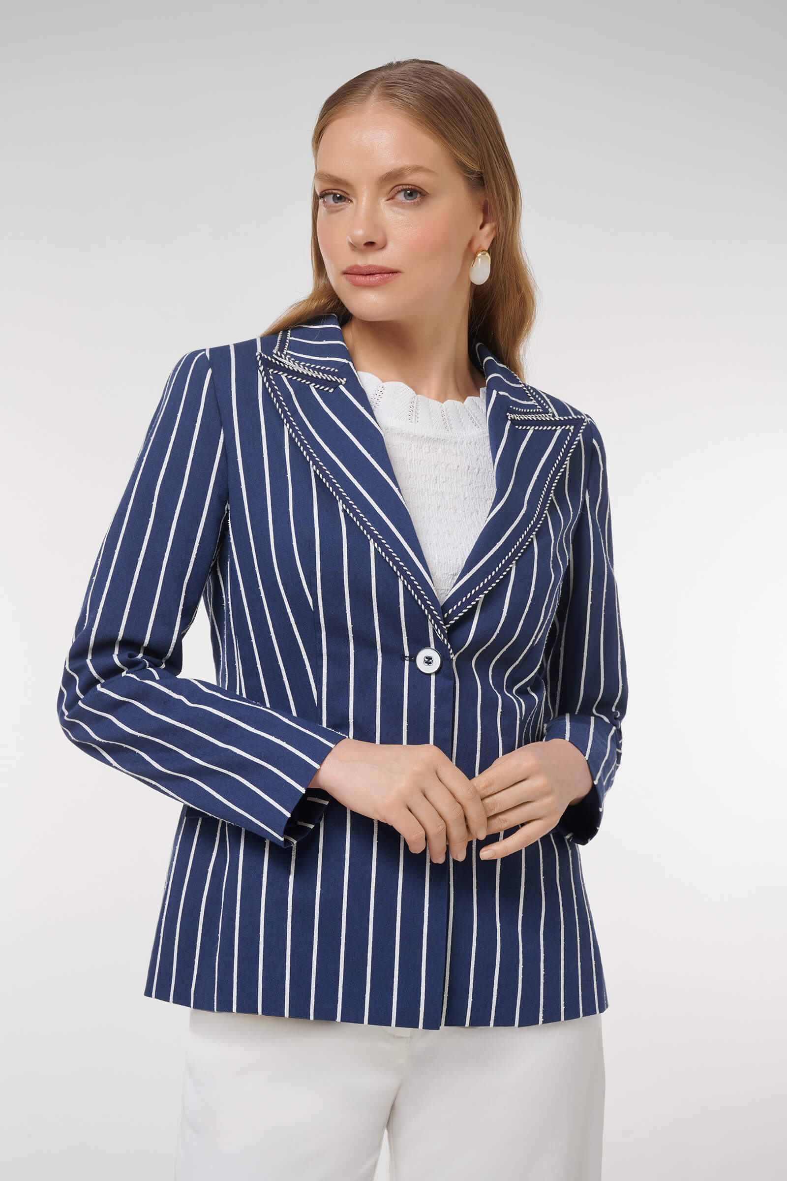 Жакет в полоску Бренд Caterina Leman