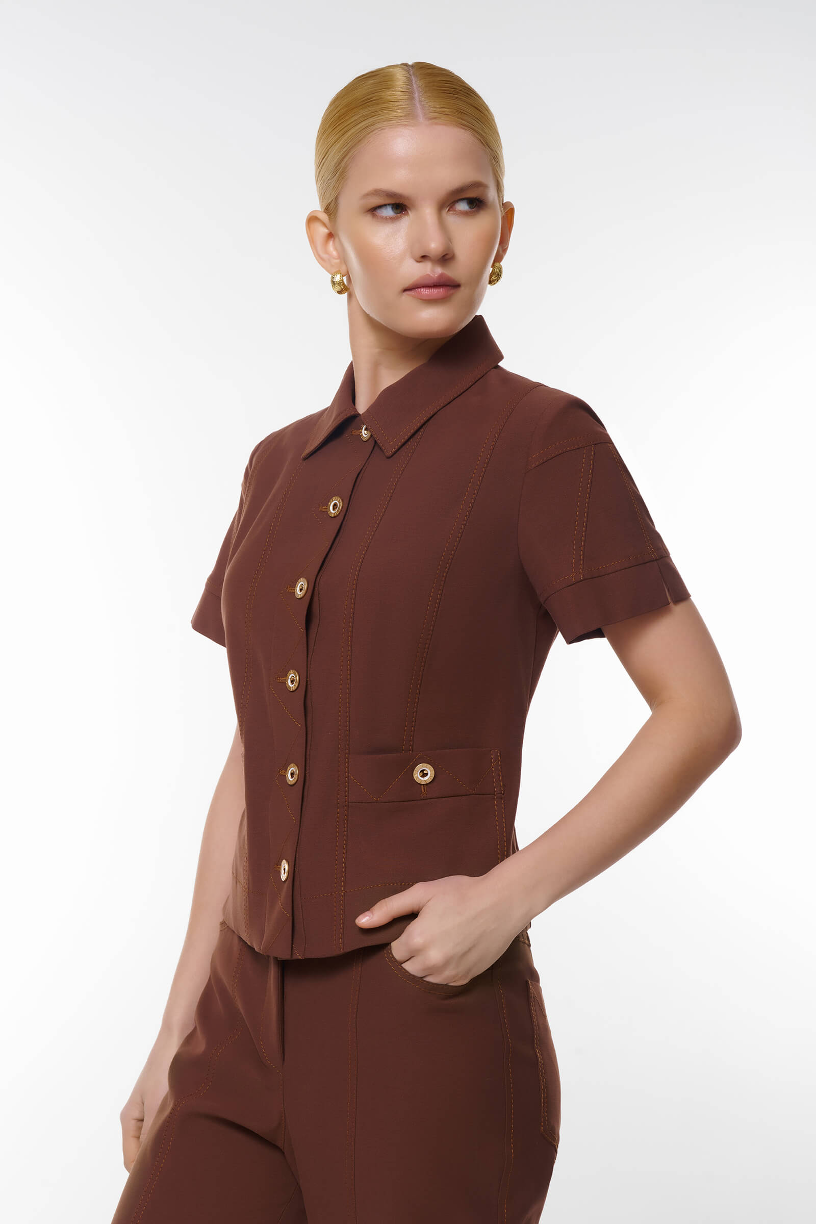 Жакет приталенного кроя Бренд Caterina Leman