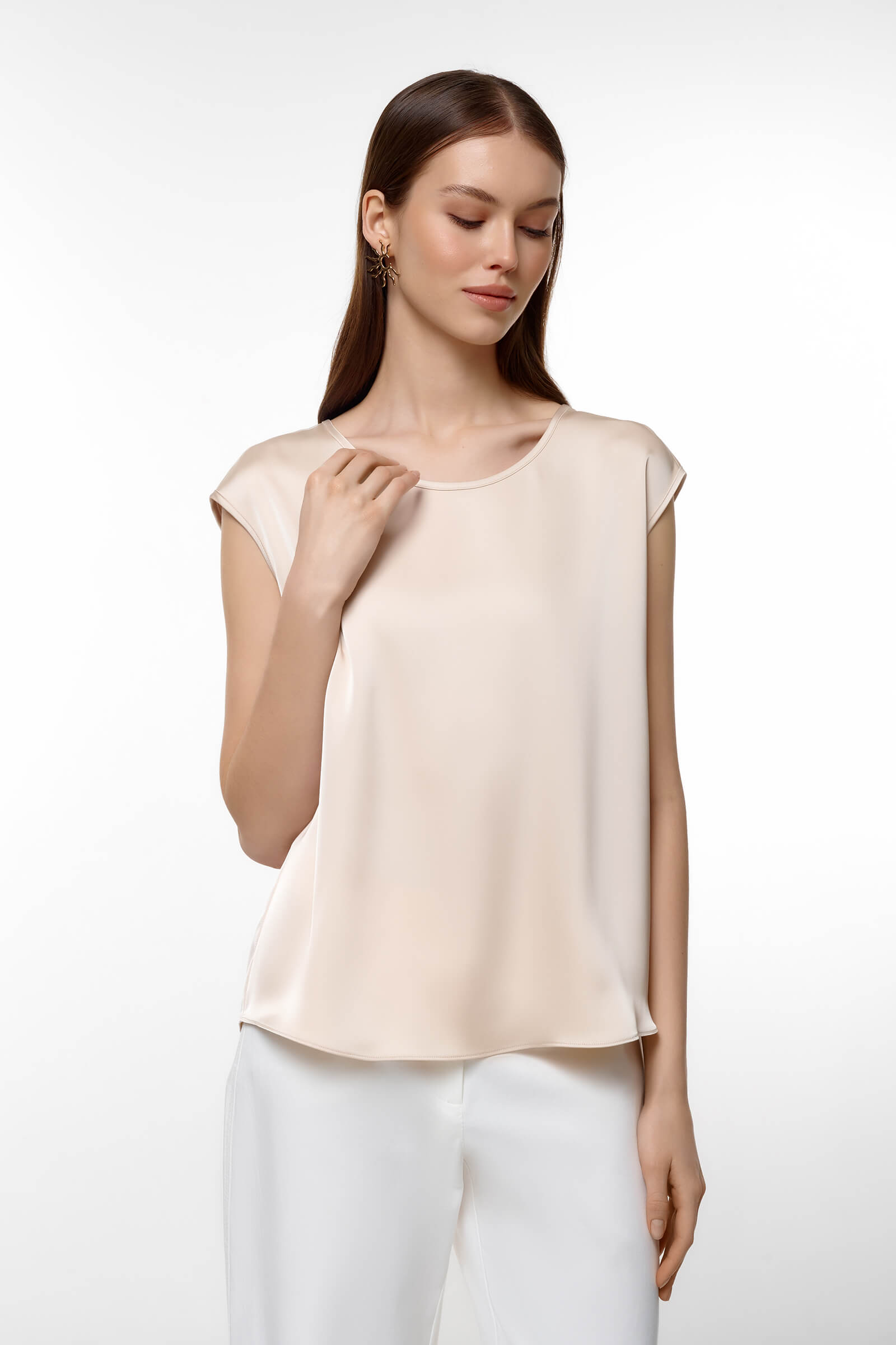 Топ из поливискозы Бренд Caterina Leman