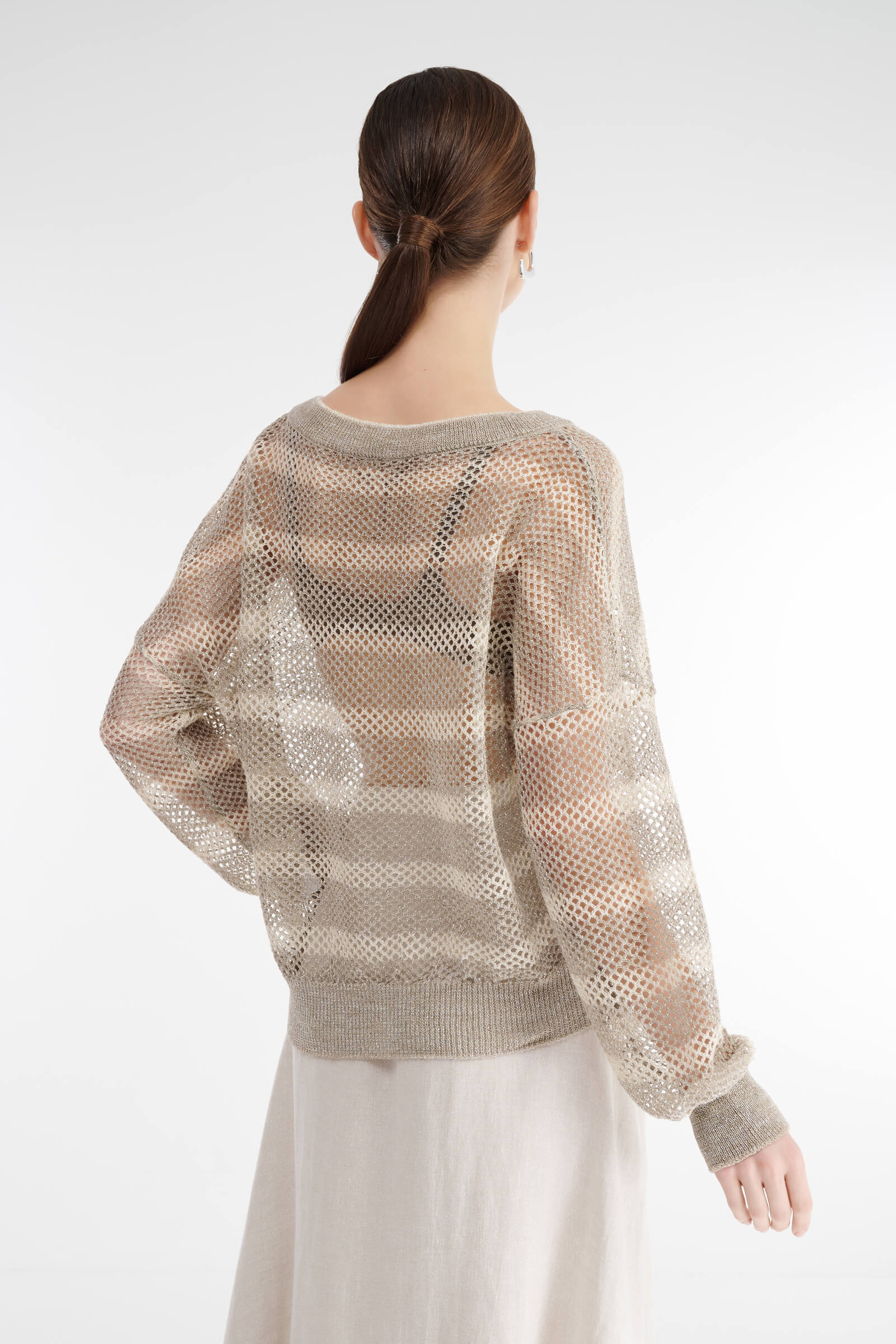 Пуловер с длинным рукавом Бренд Sarah Pacini